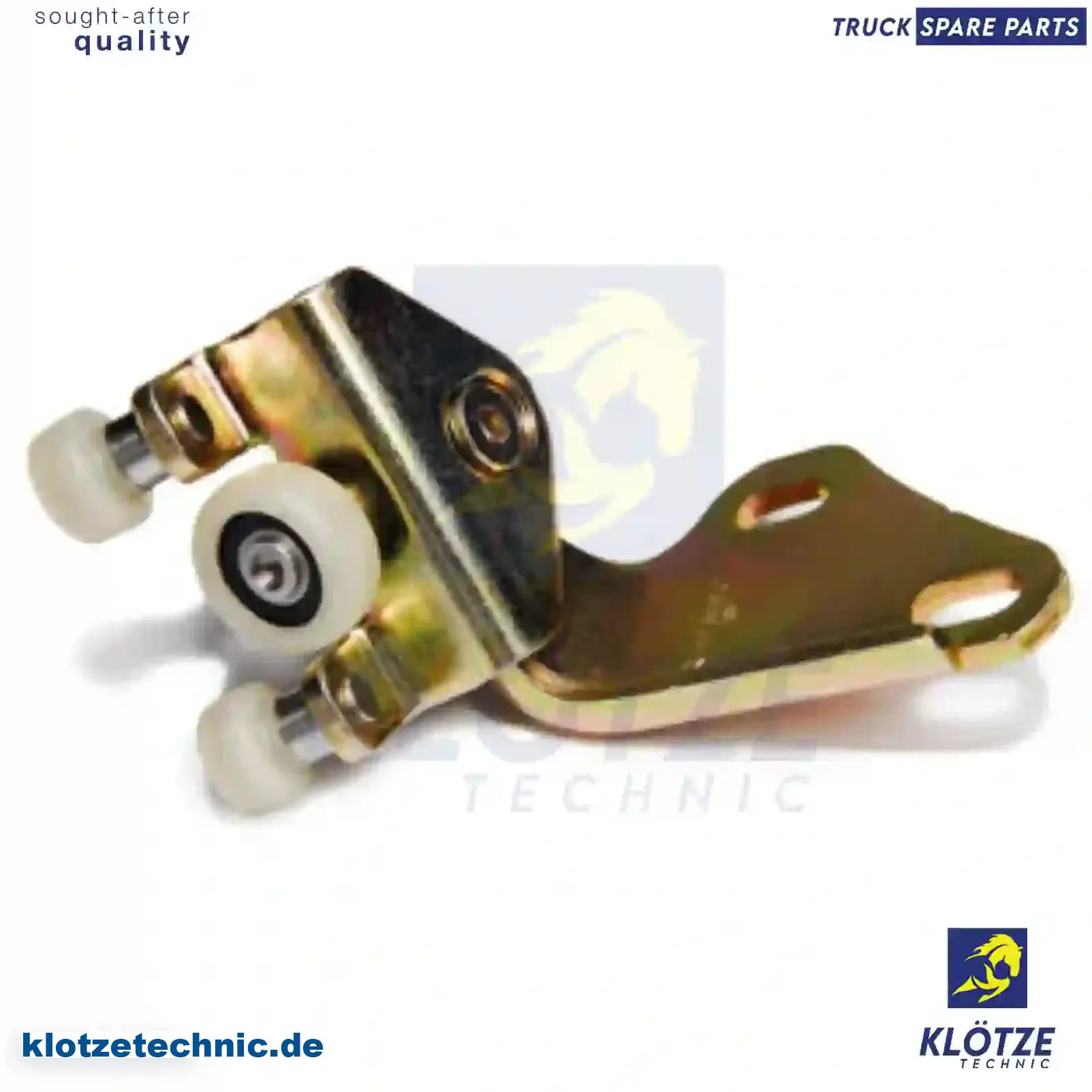 Roller guide, sliding door, right, 9017601047, 2D1843436 || Klötze Technic