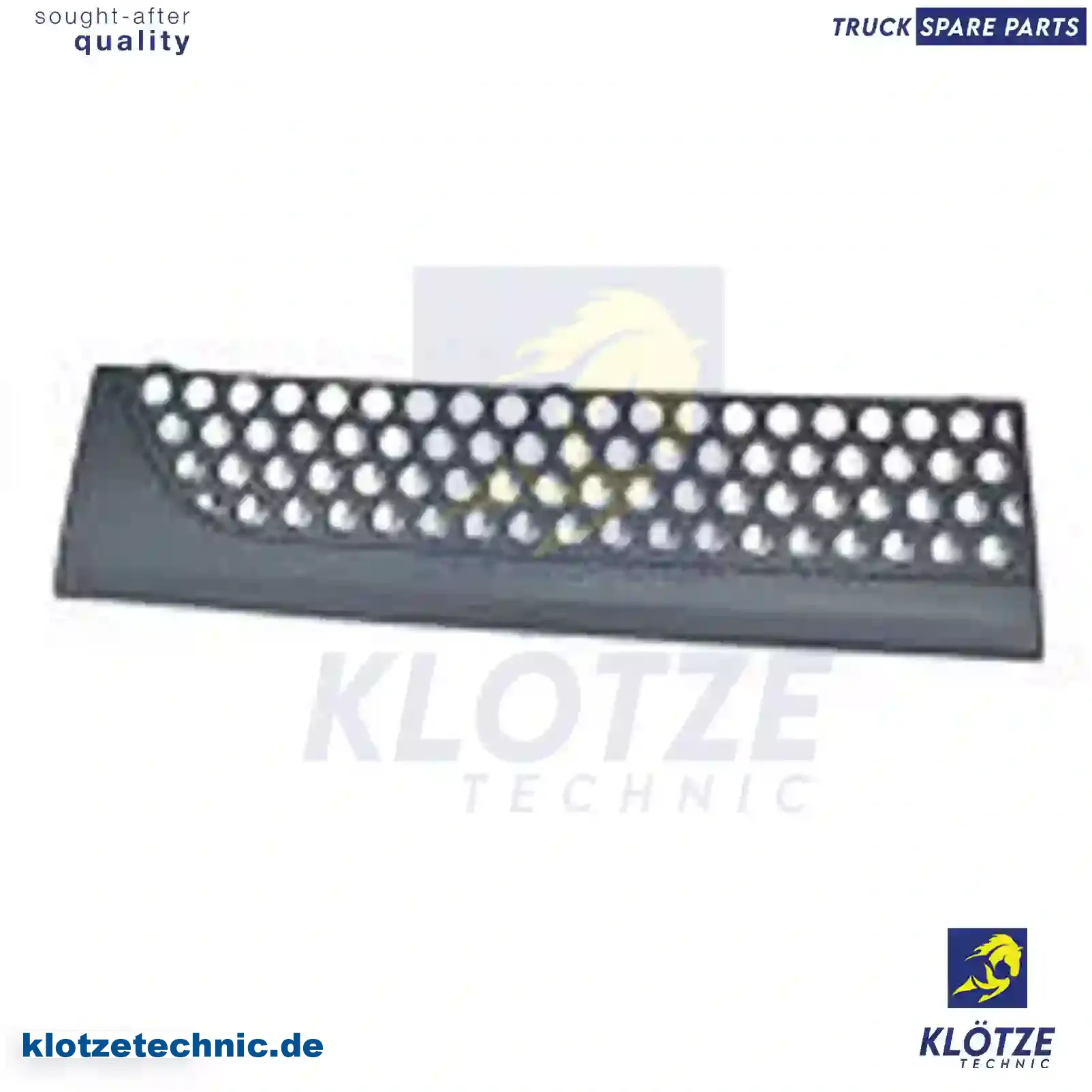 Front grid, lower, left, white, 9608852584 || Klötze Technic