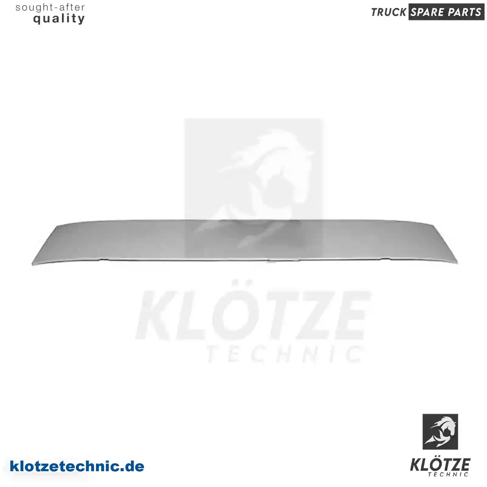 Front panel, 9607500409 || Klötze Technic