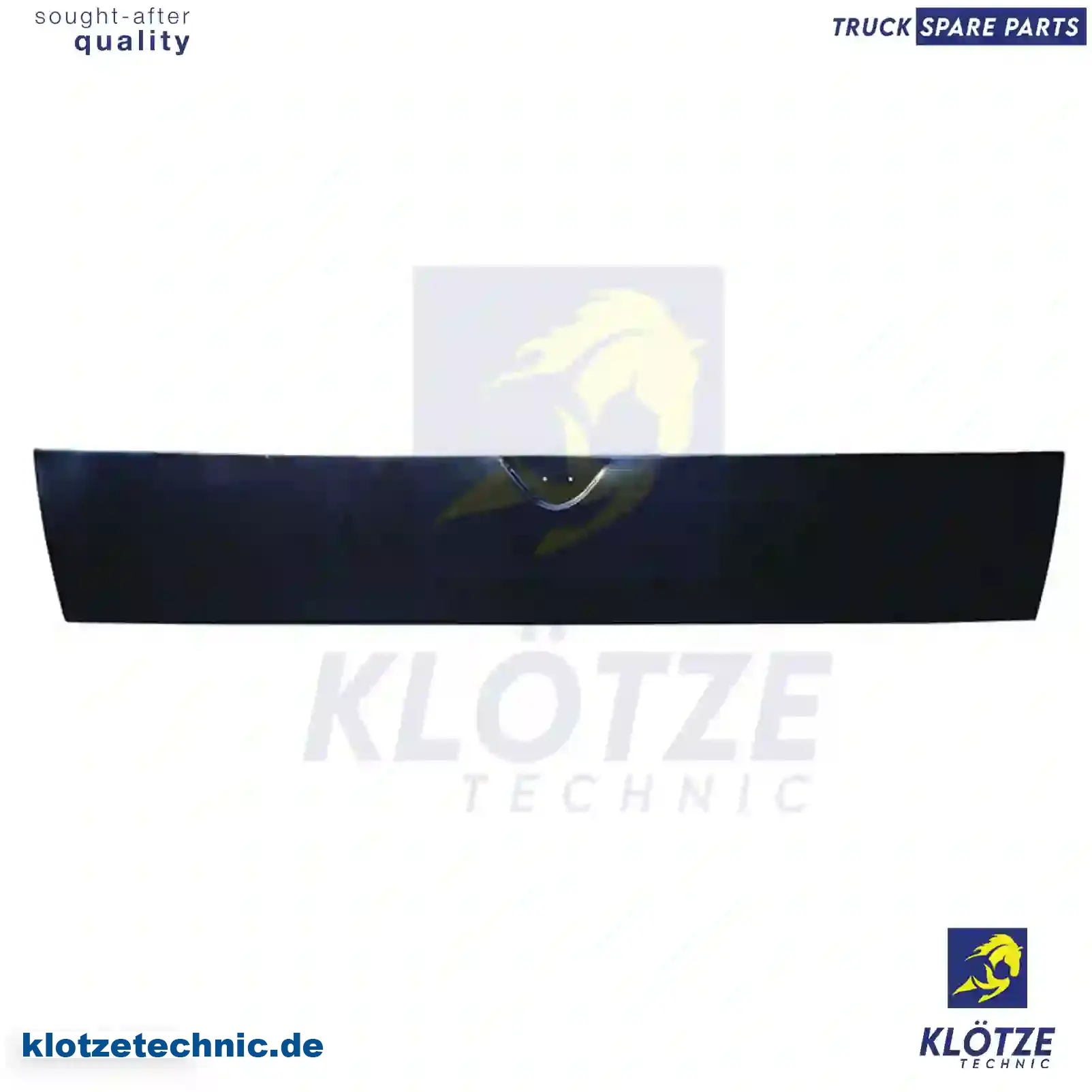 Front panel, 9437500109 || Klötze Technic