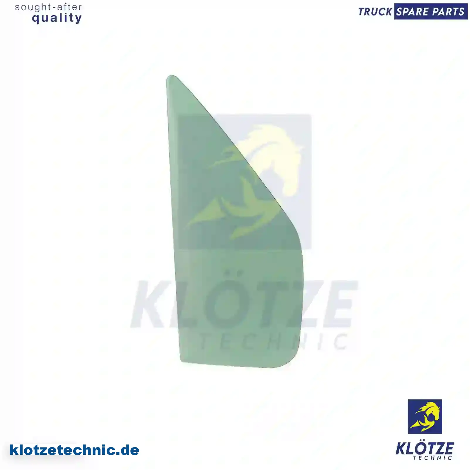 Door glass, clear, left, single package, 9017250109 || Klötze Technic