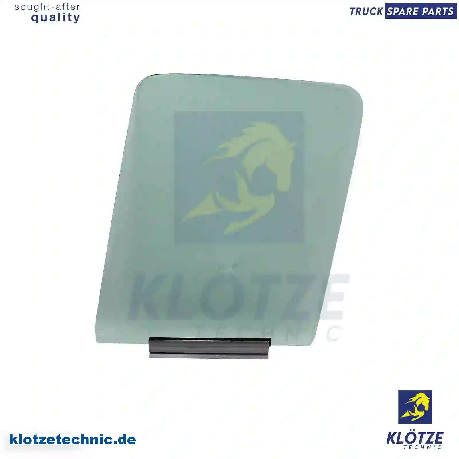 Door glass, clear, left, single package, 9067250010 || Klötze Technic