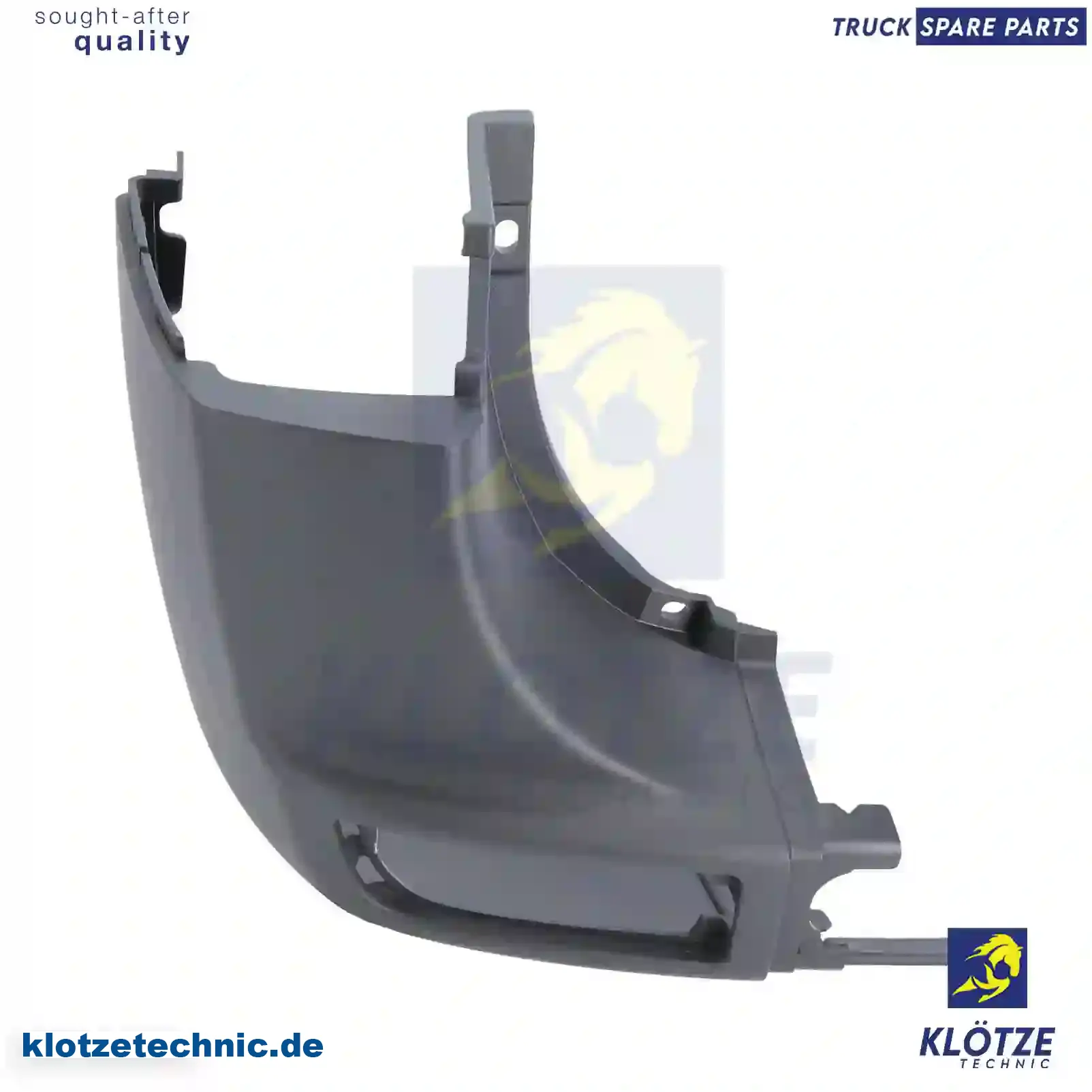 Bumper, rear, left, 9068801071, 90688010719678, 90688010719B51, 9068804571, 2E1807321C || Klötze Technic