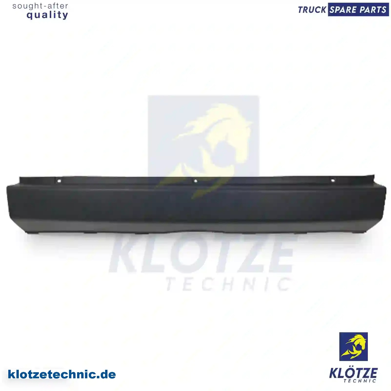 Bumper, rear, 9068800171, 90688001719678, 90688001719B51, 9068809500 || Klötze Technic