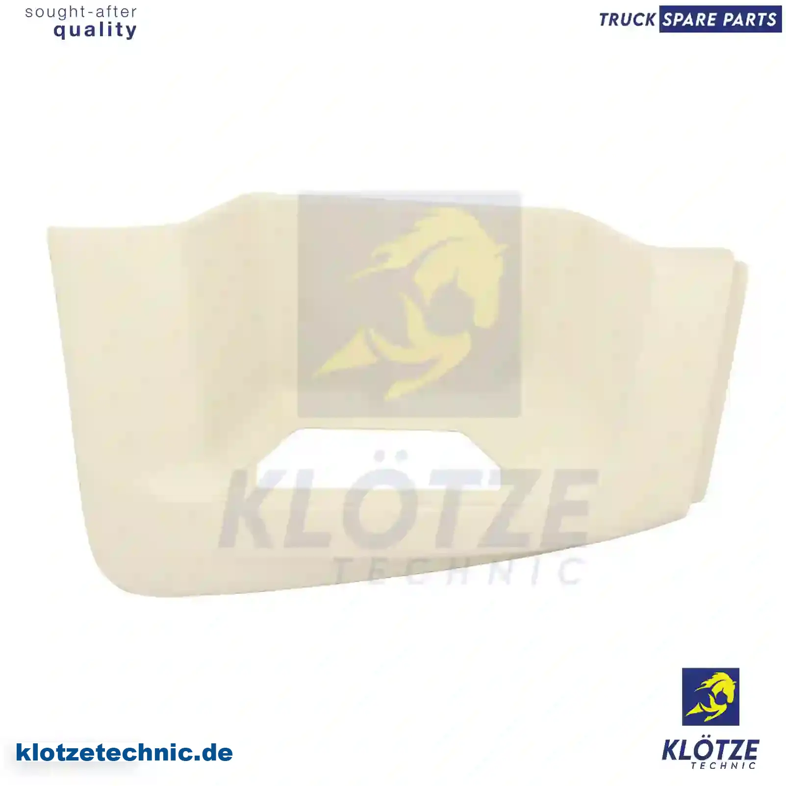 Step well case, right, white, 1295735 || Klötze Technic