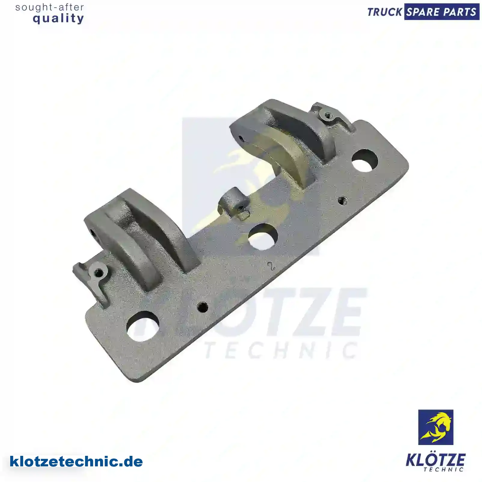 Hinge, front grill, without rubber buffer, 1336467, 1434957, 1672923, 1735004 || Klötze Technic