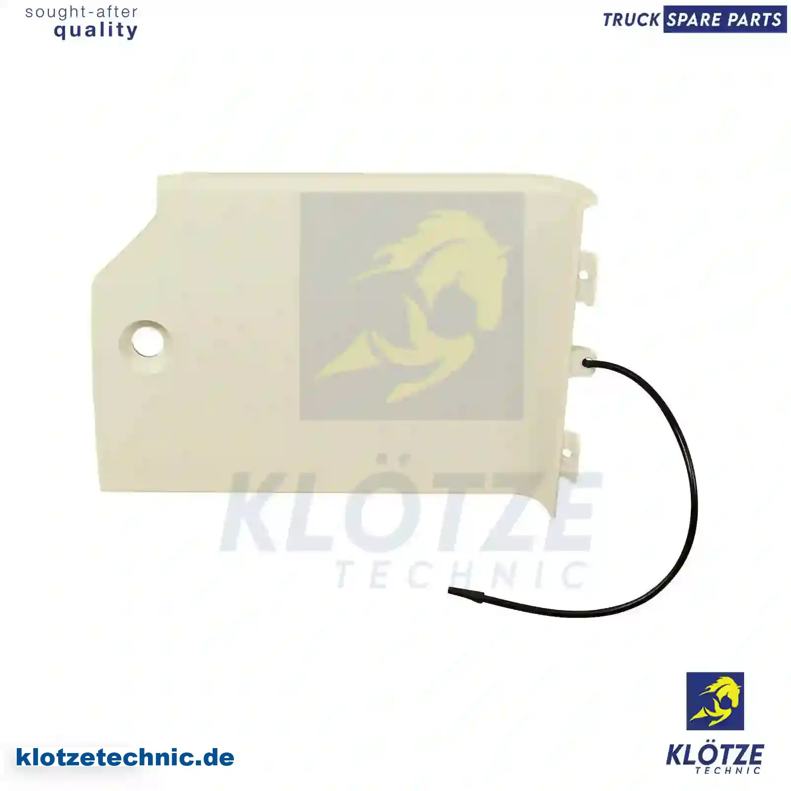 Cover plate, step well case, left, 1837634, 1881346 || Klötze Technic