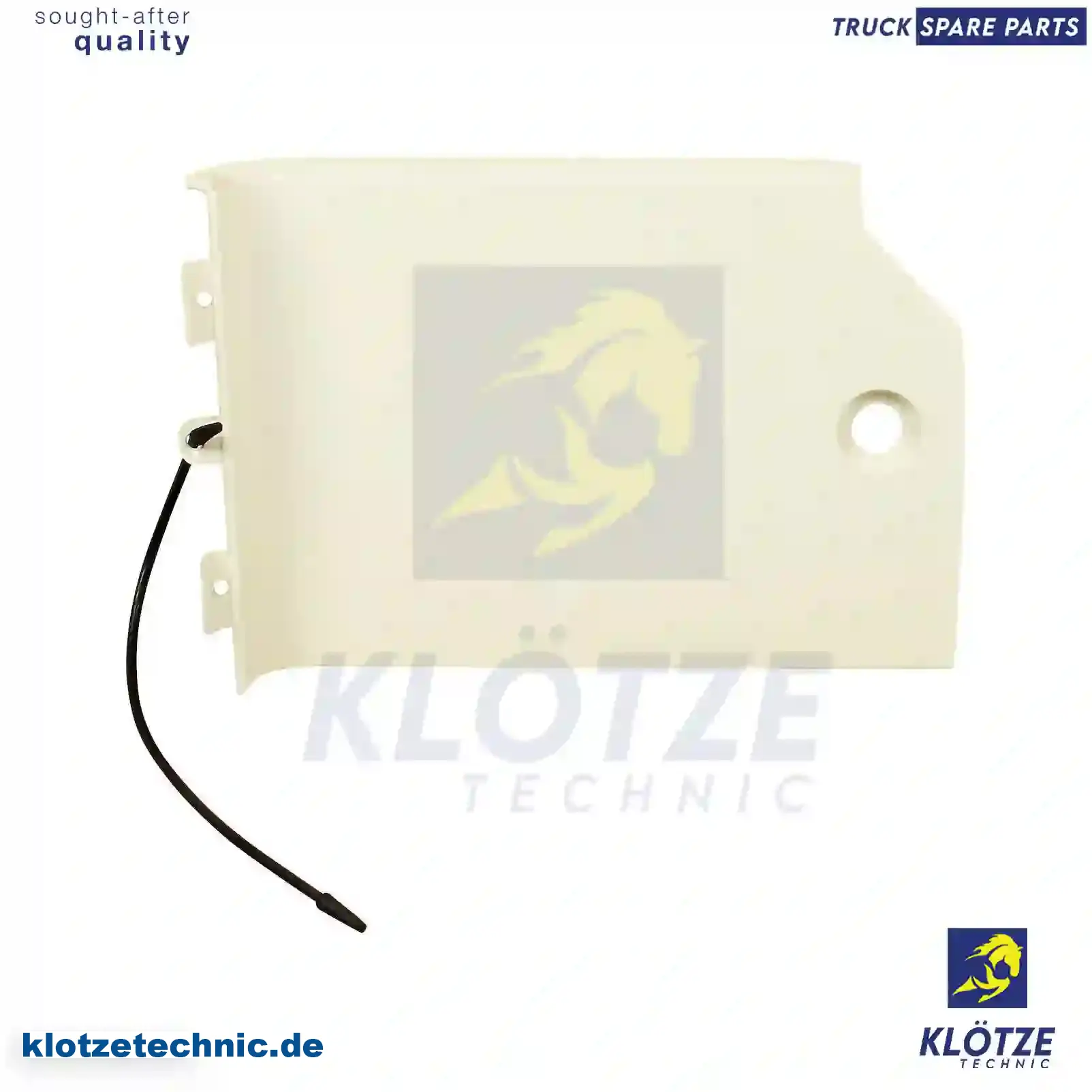 Cover plate, step well case, right, 1837635, 1881347 || Klötze Technic