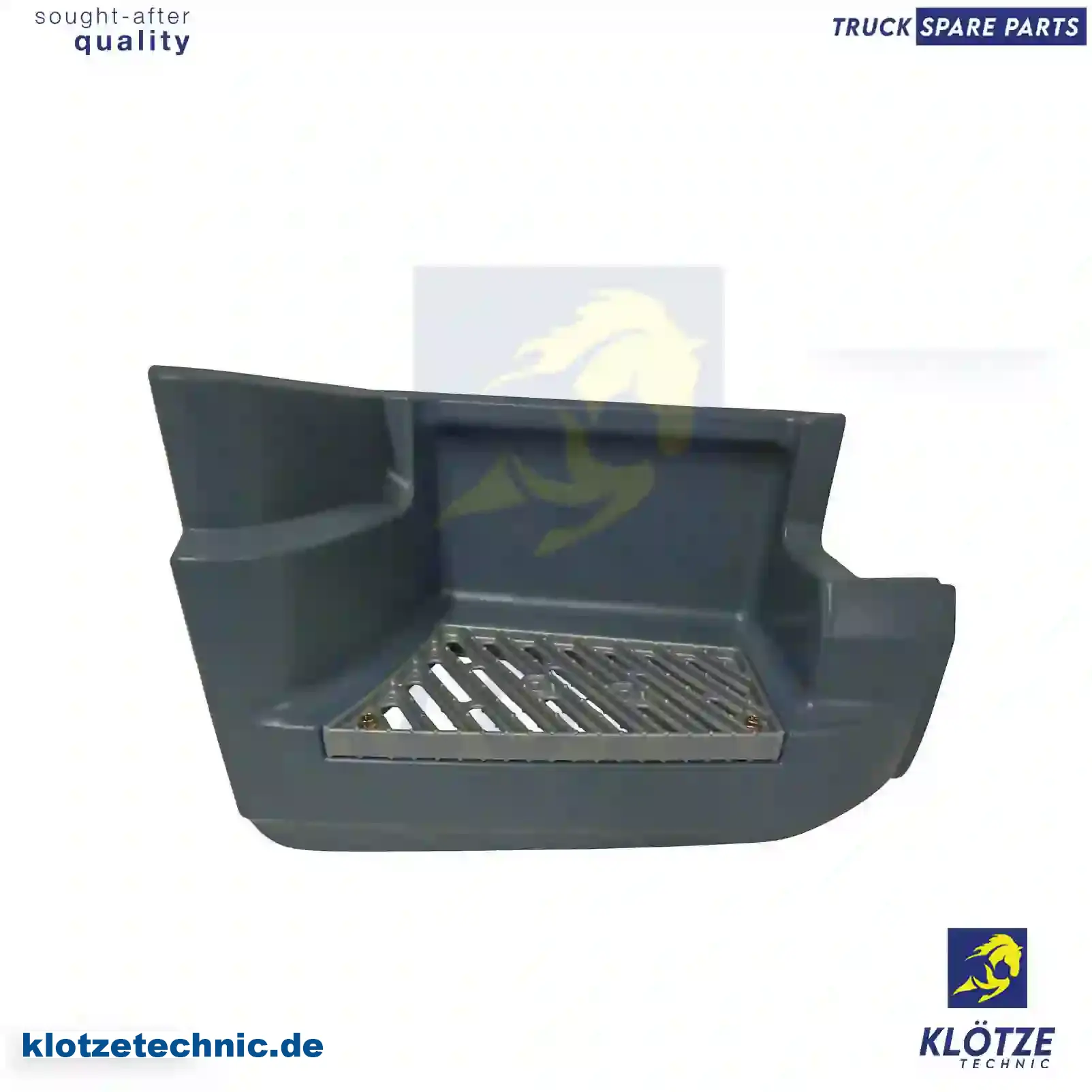 Step well case, right, with step, 1405241S1, 1405989S || Klötze Technic