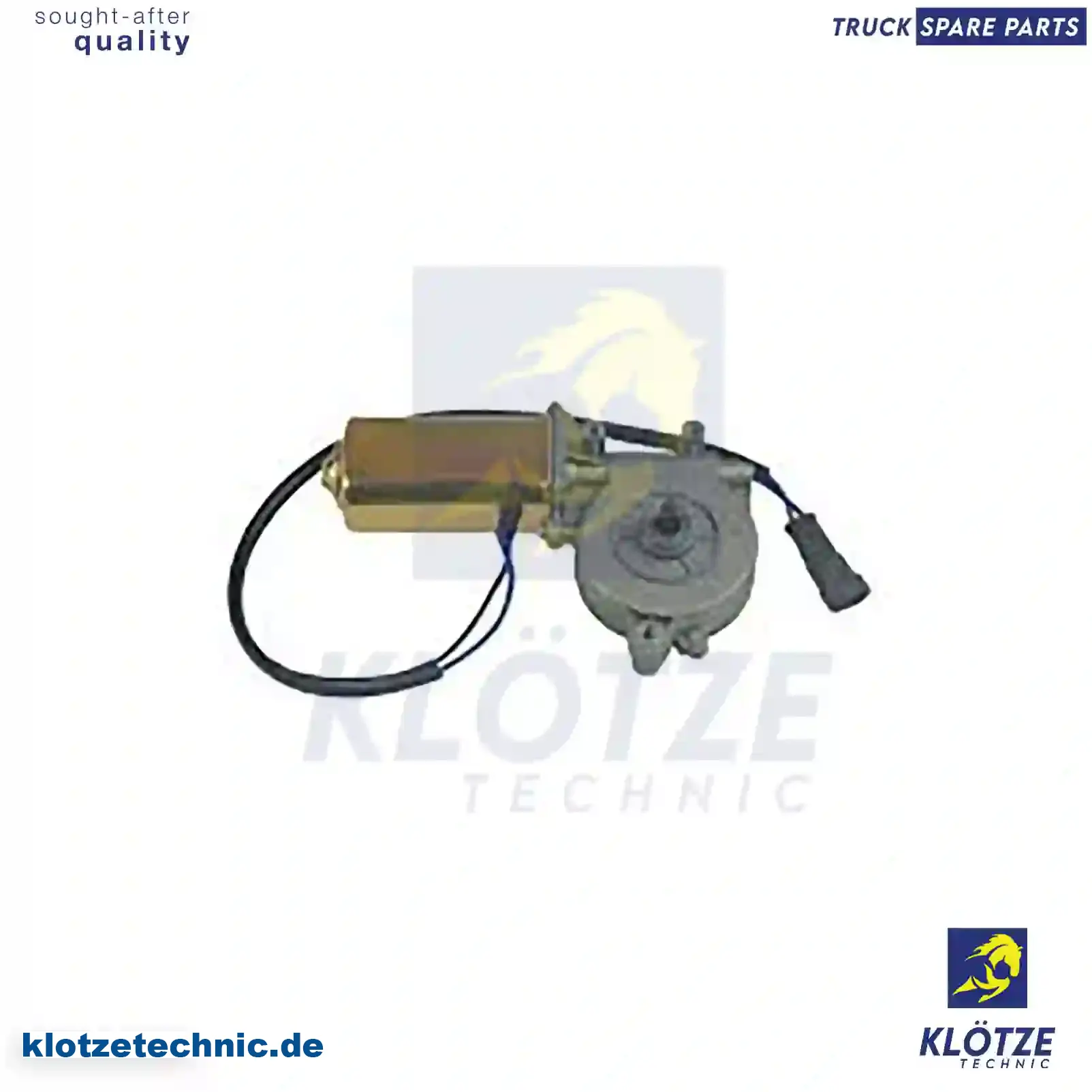 Window lifter motor, left, 02997190, 2997190, 99485336 || Klötze Technic