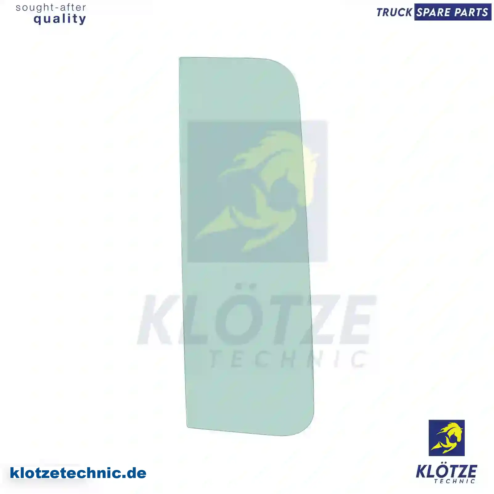 Side glass, single package, 1284622 || Klötze Technic