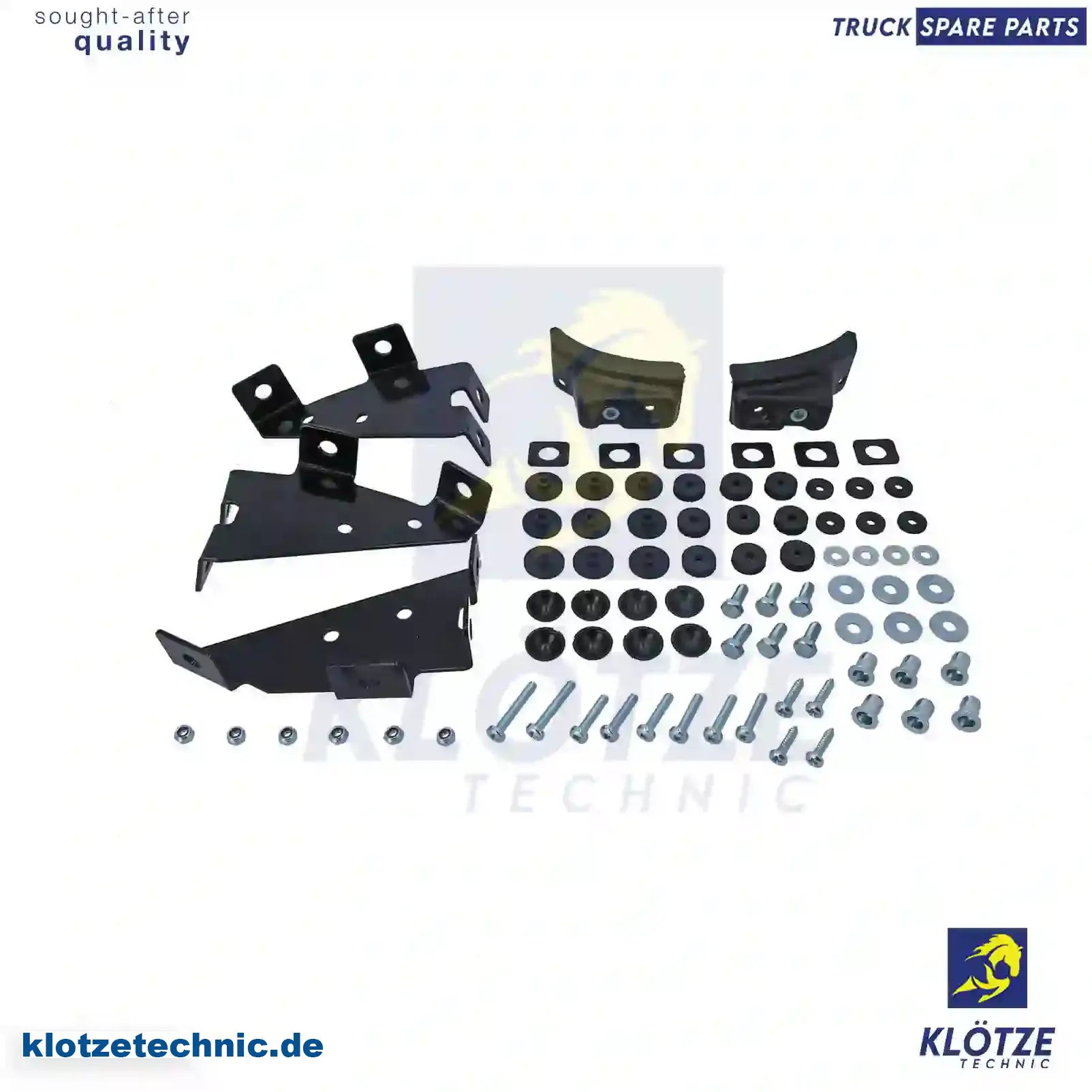 Mounting kit, sun visor, [] || Klötze Technic