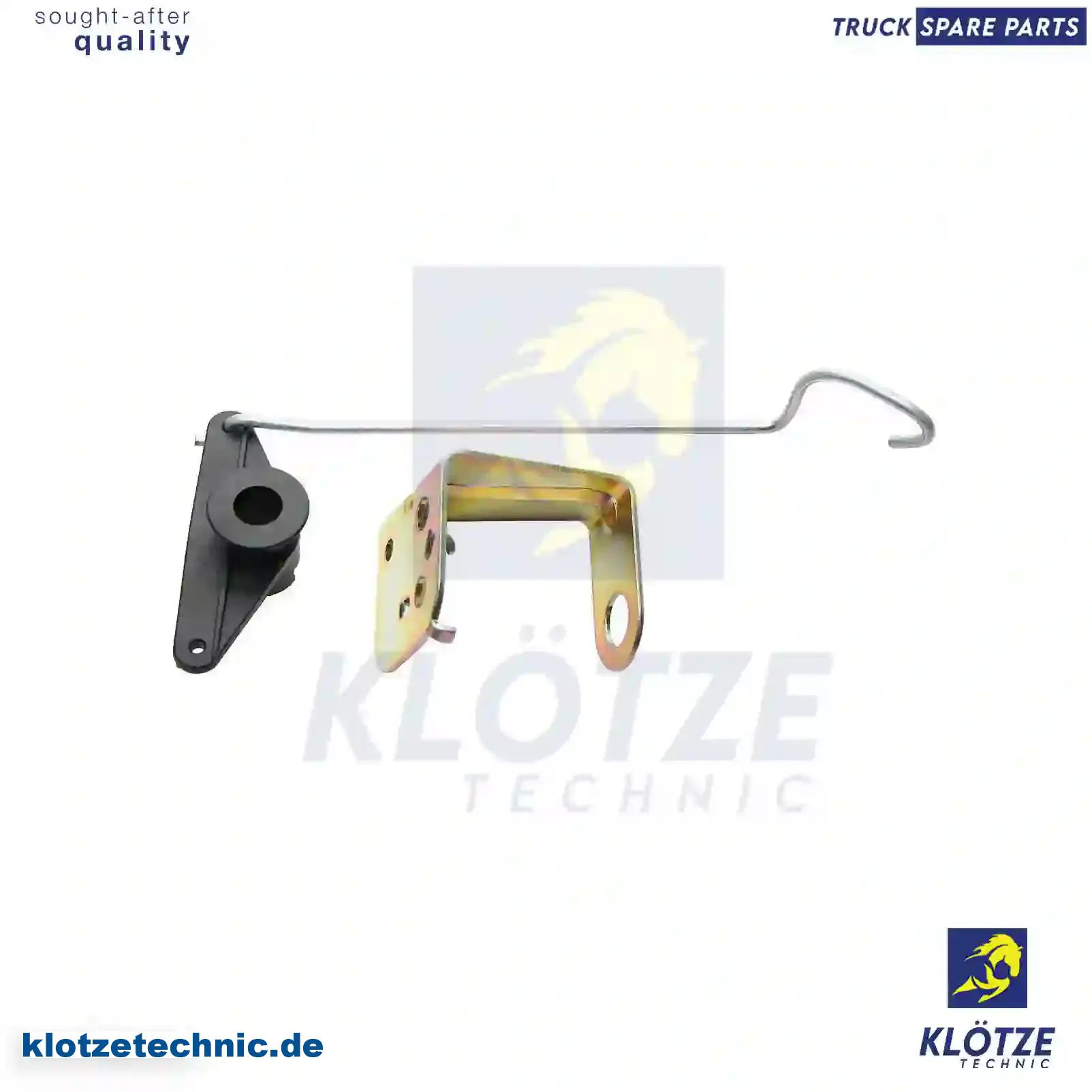 Pull rod, door lock, right, 1346906, ZG61051-0008 || Klötze Technic