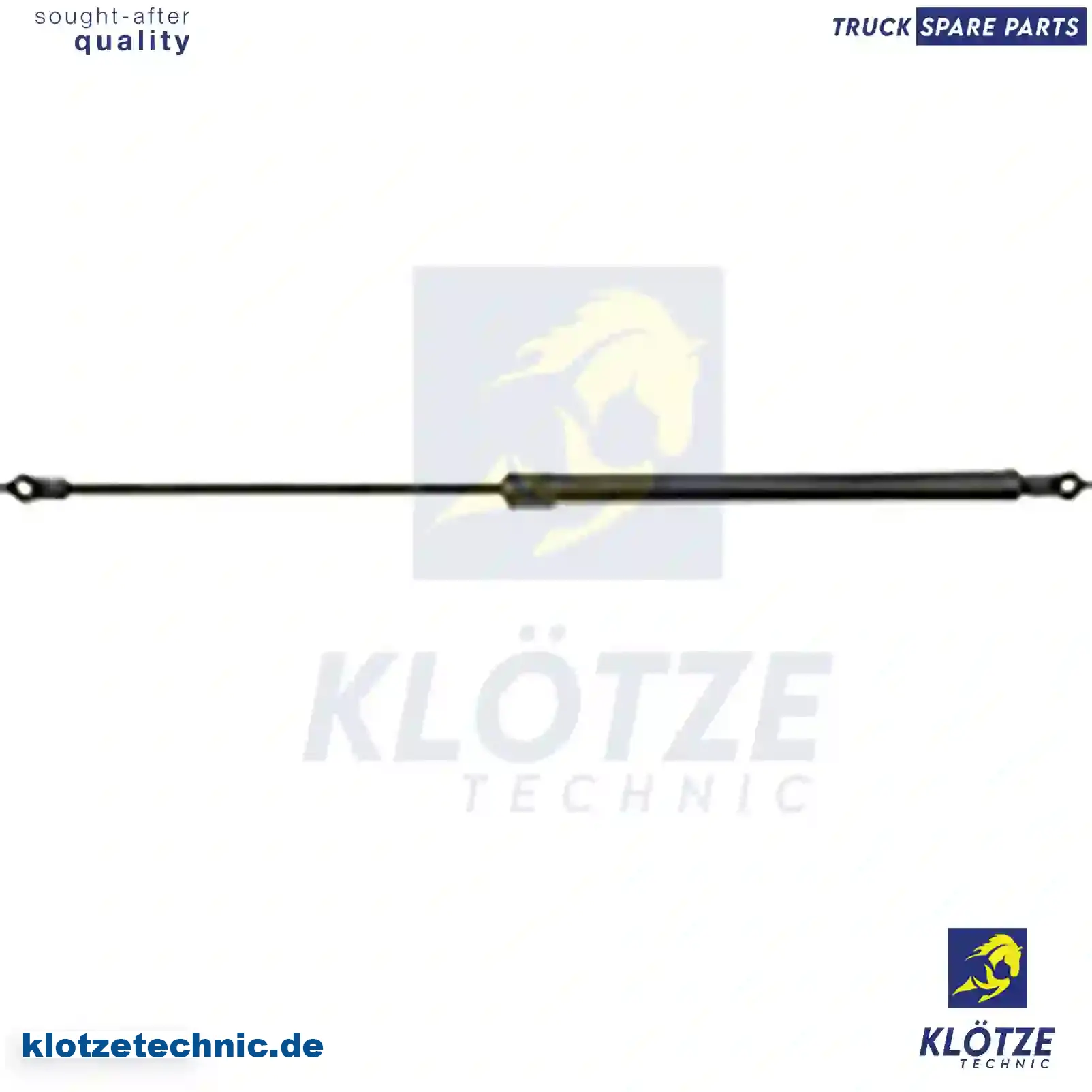 Gas spring, 5010353702, ZG60858-0008, || Klötze Technic