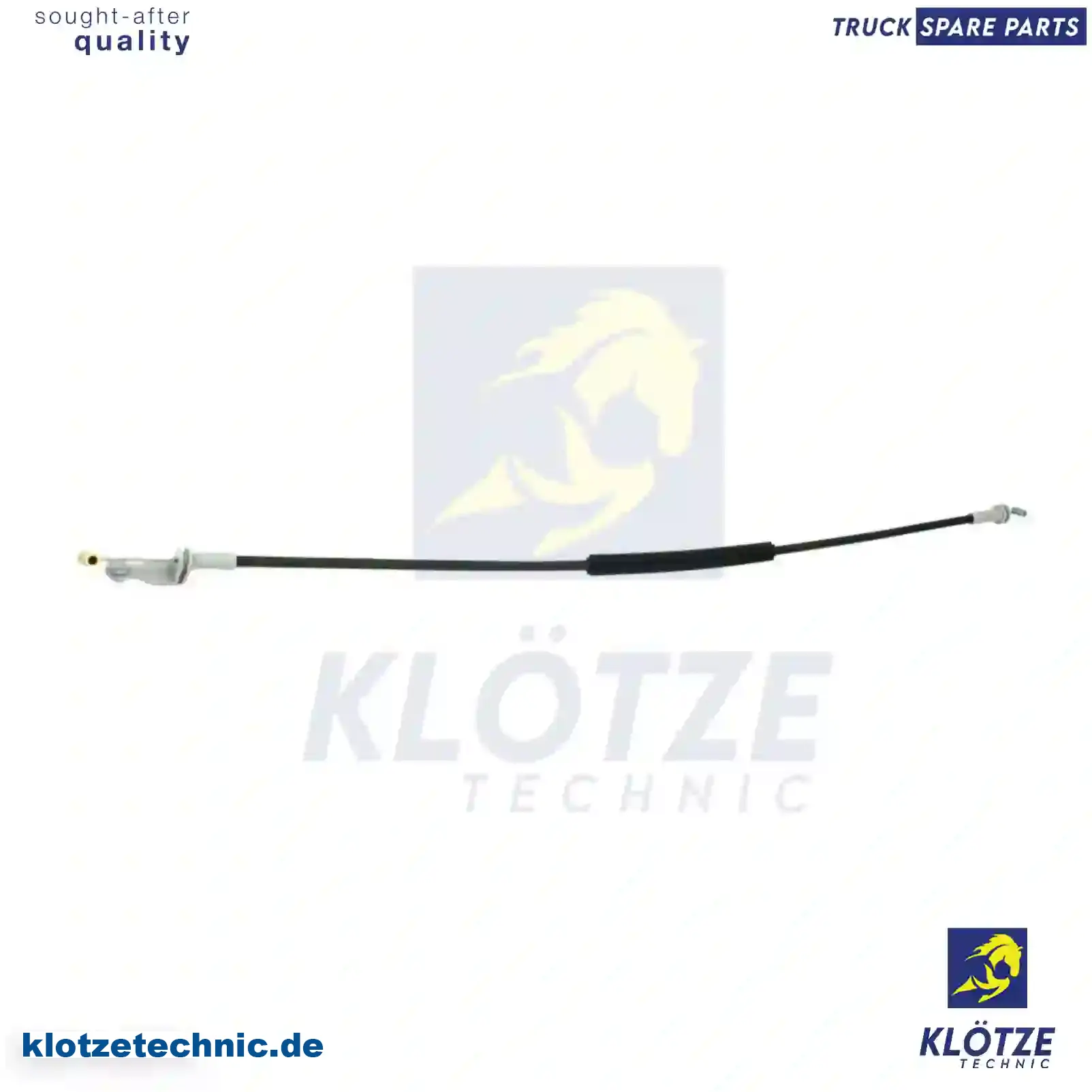 Control cable, door lock, 20922589, 8191136, ZG60404-0008 || Klötze Technic