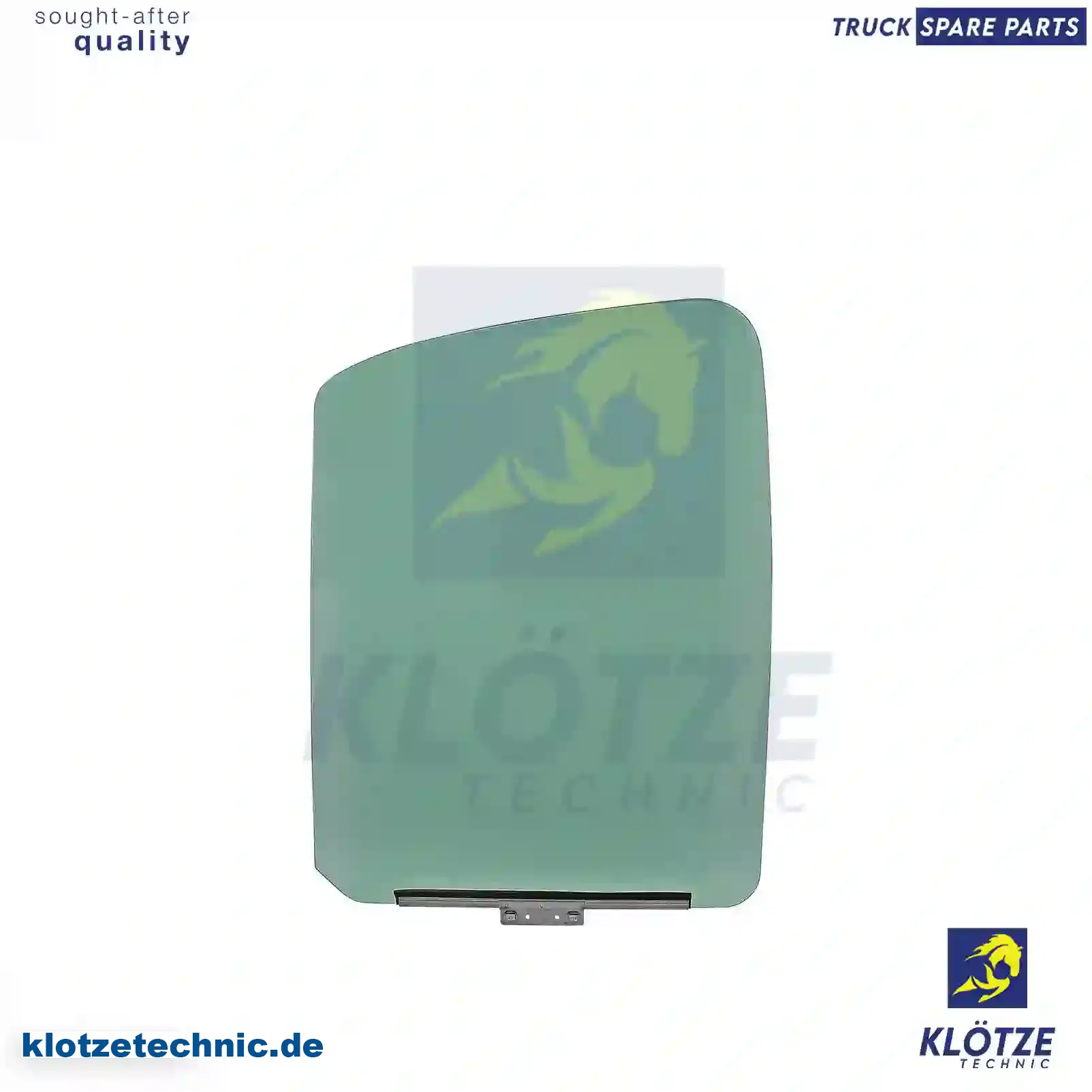 Door glass, left, single package, 500336474 || Klötze Technic