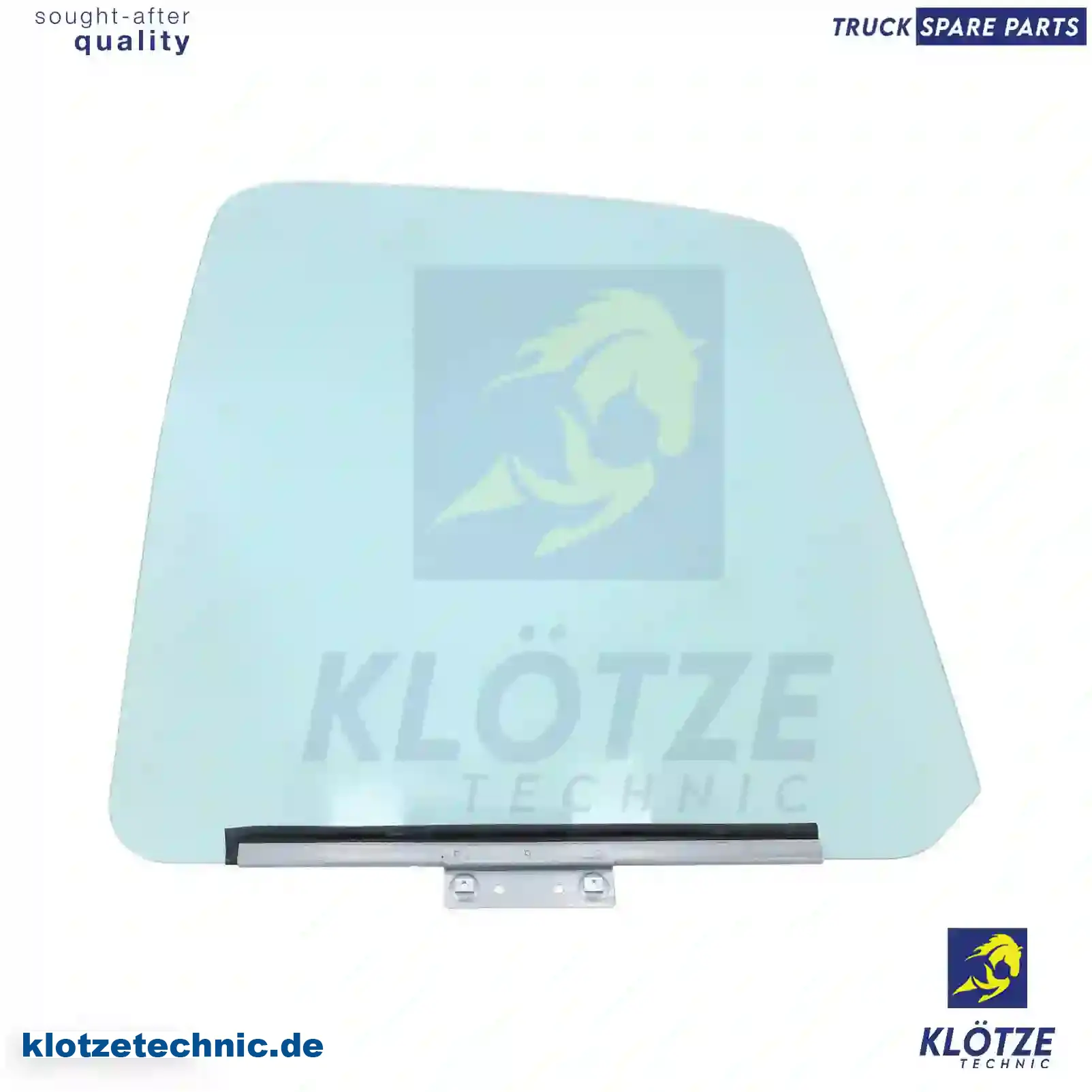 Door glass, right, single package, 500336475 || Klötze Technic