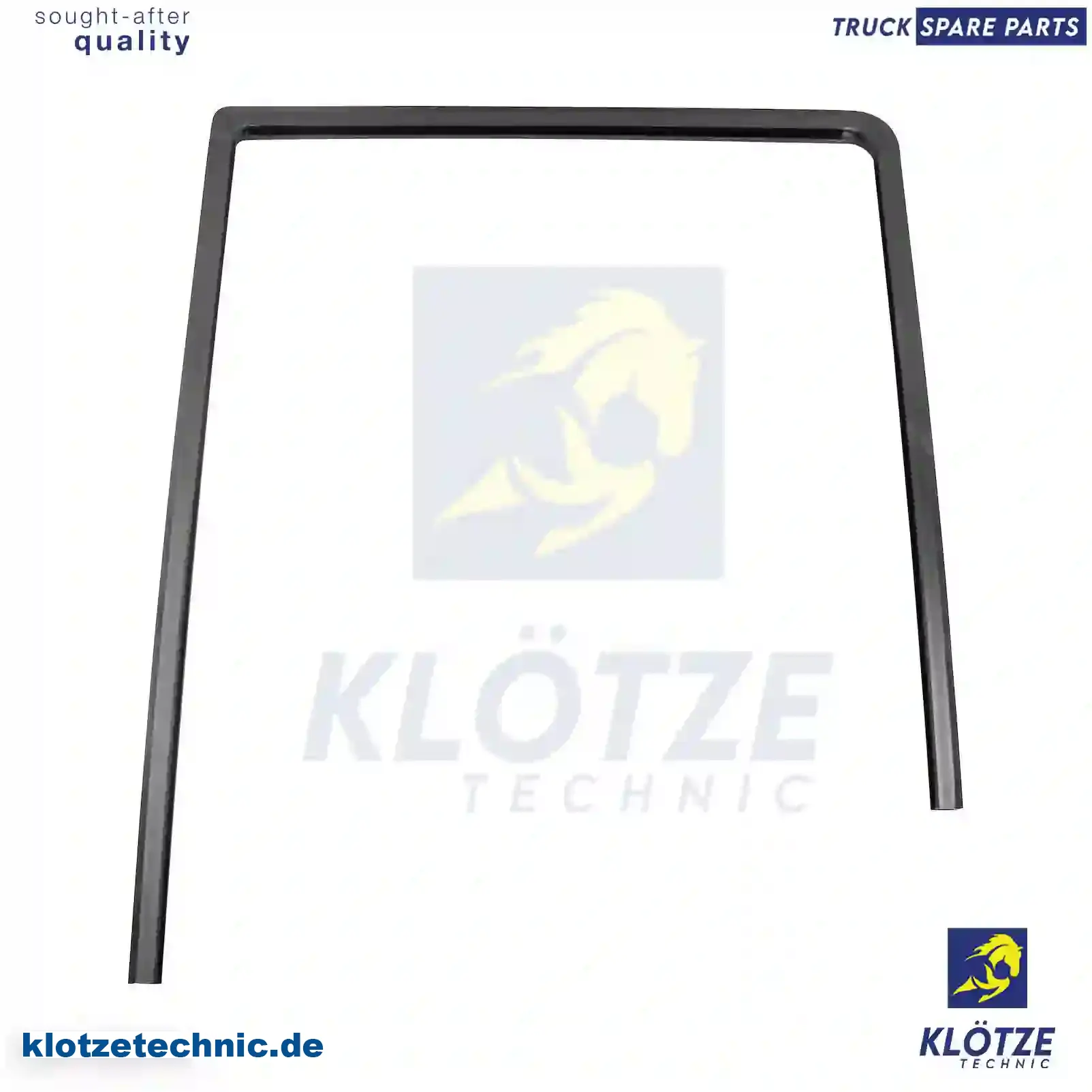 Sealing frame, side window, left, 8142801, 8142801 || Klötze Technic