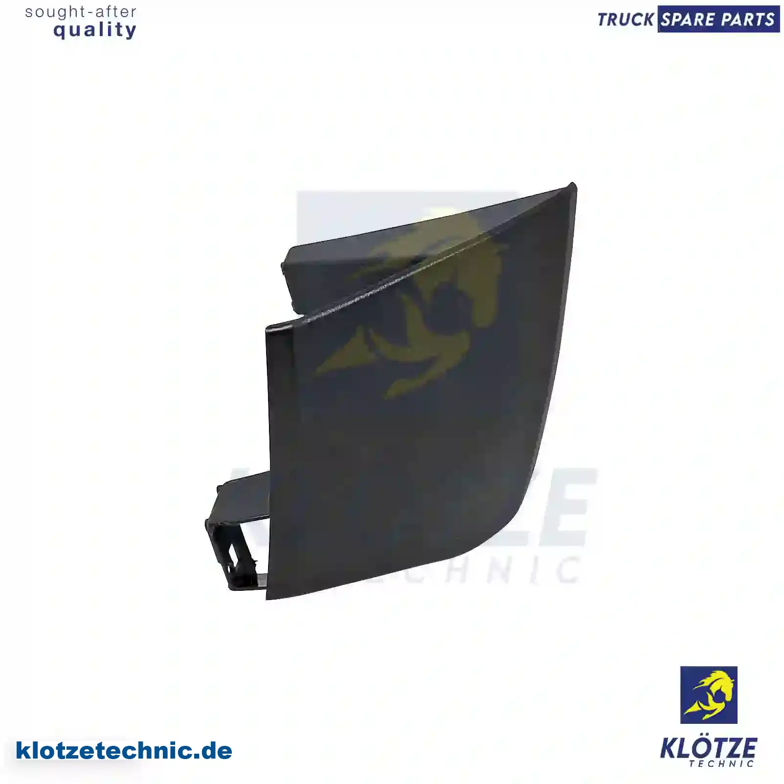 Cover, bumper, left, 93934202, 93936925, ZG60439-0008 || Klötze Technic