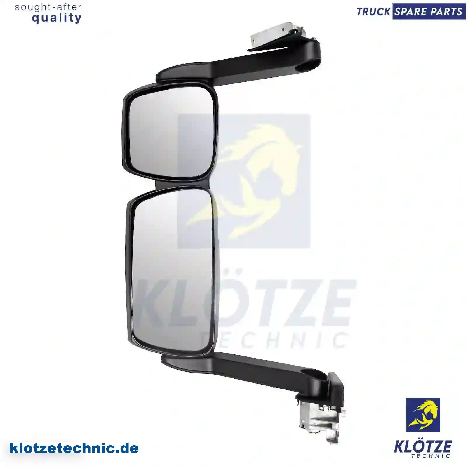 Main mirror, complete, left, 504150546, 504369 || Klötze Technic