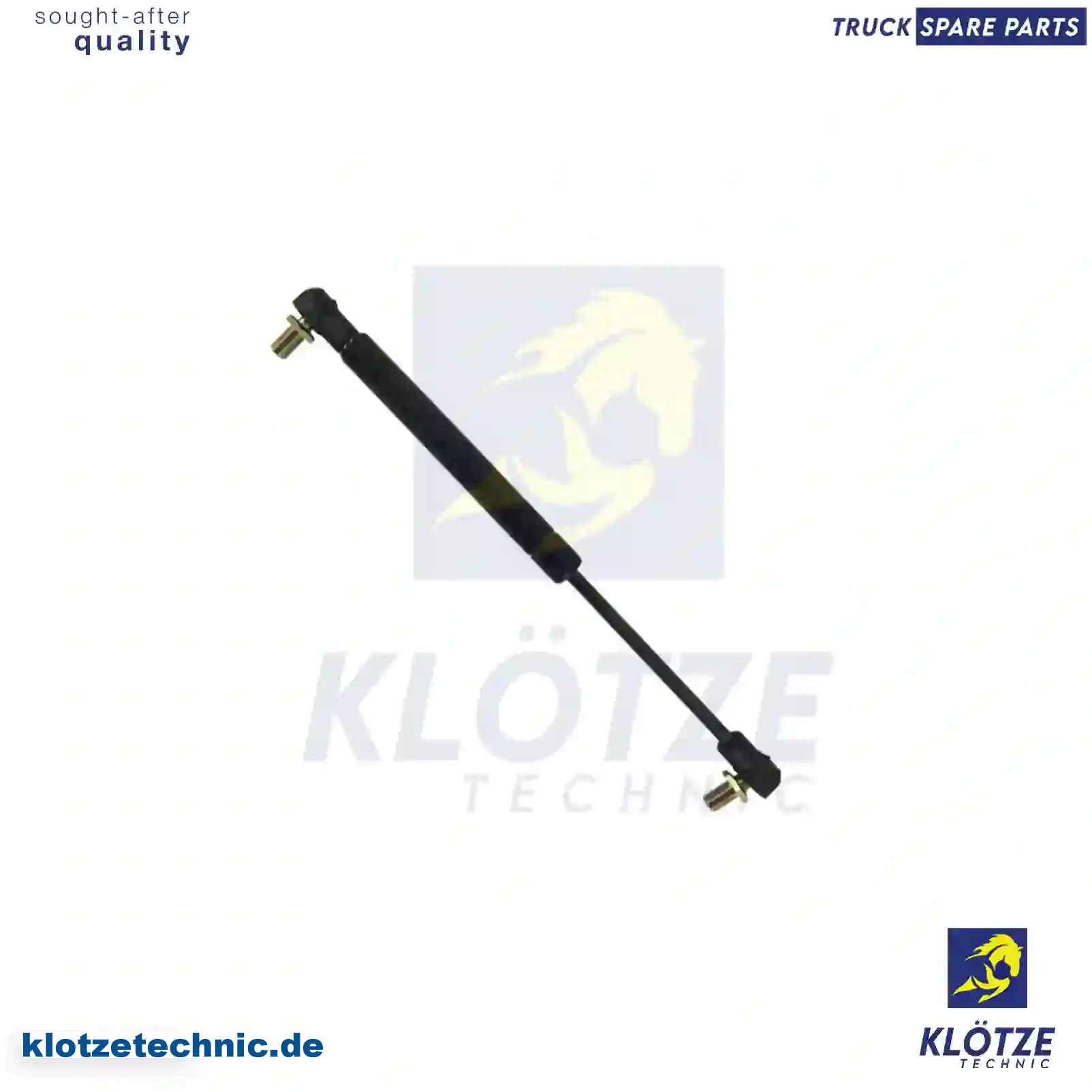 Gas spring, 504097720, , || Klötze Technic