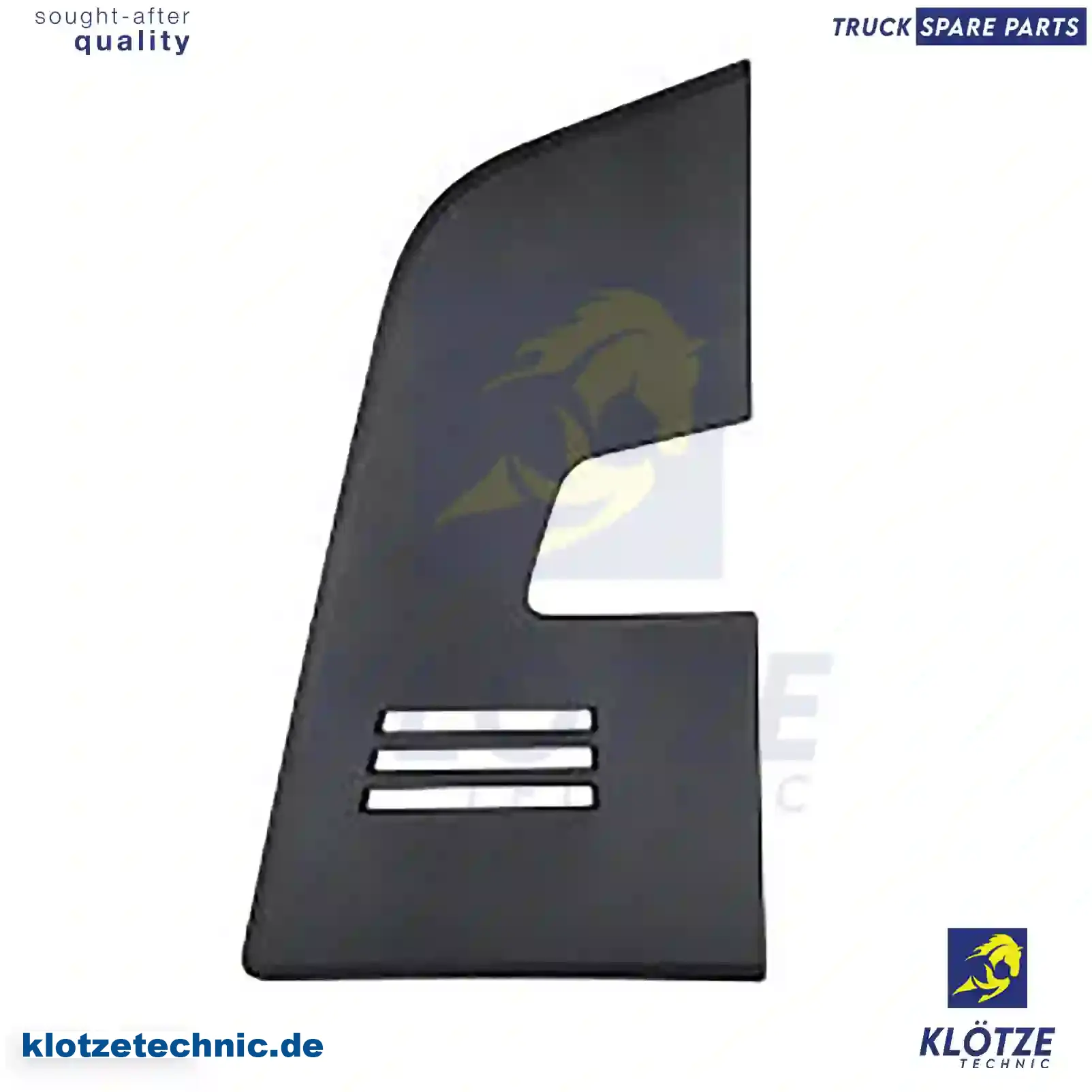 Cover, front grill, left, 82065488 || Klötze Technic