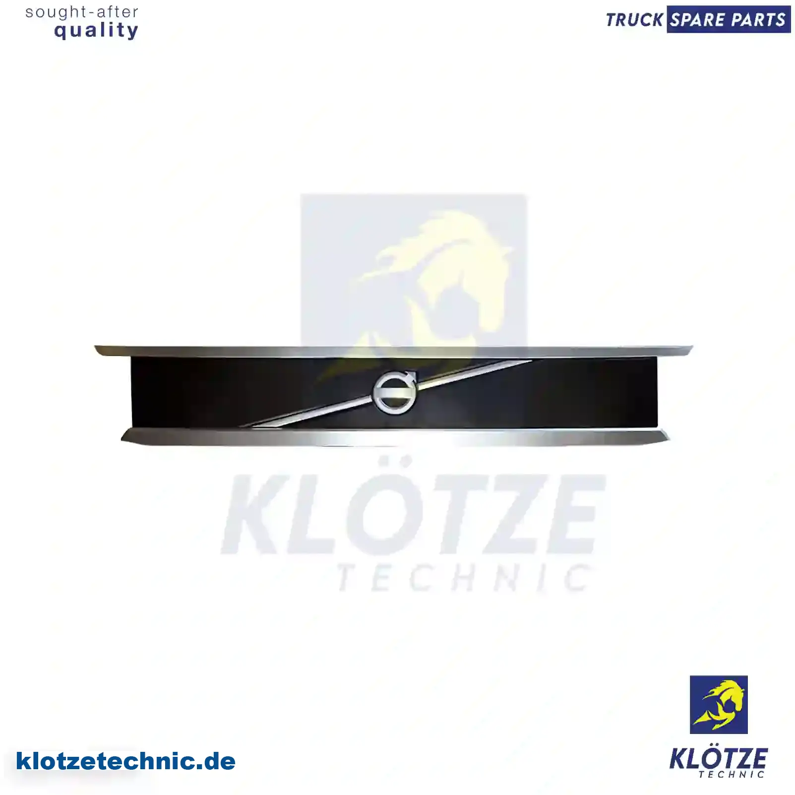 Front panel, 84027588 || Klötze Technic