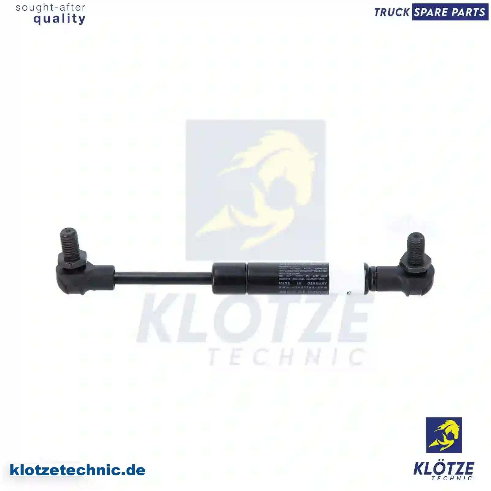 Gas spring, front flap, 21586476 || Klötze Technic