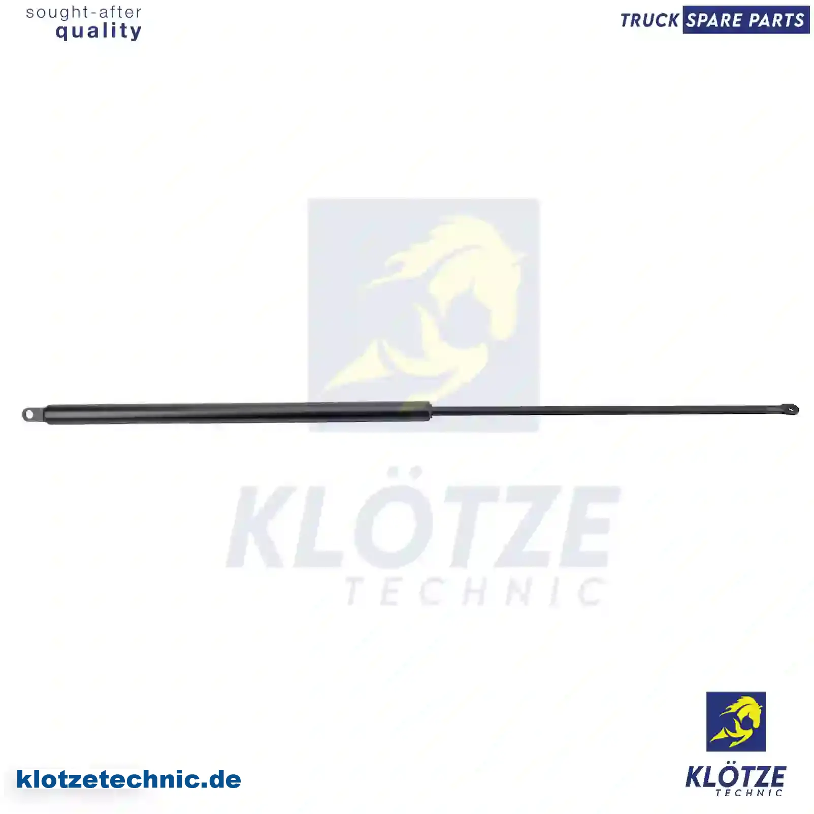 Gas spring, 1611159, ZG60841-0008, || Klötze Technic