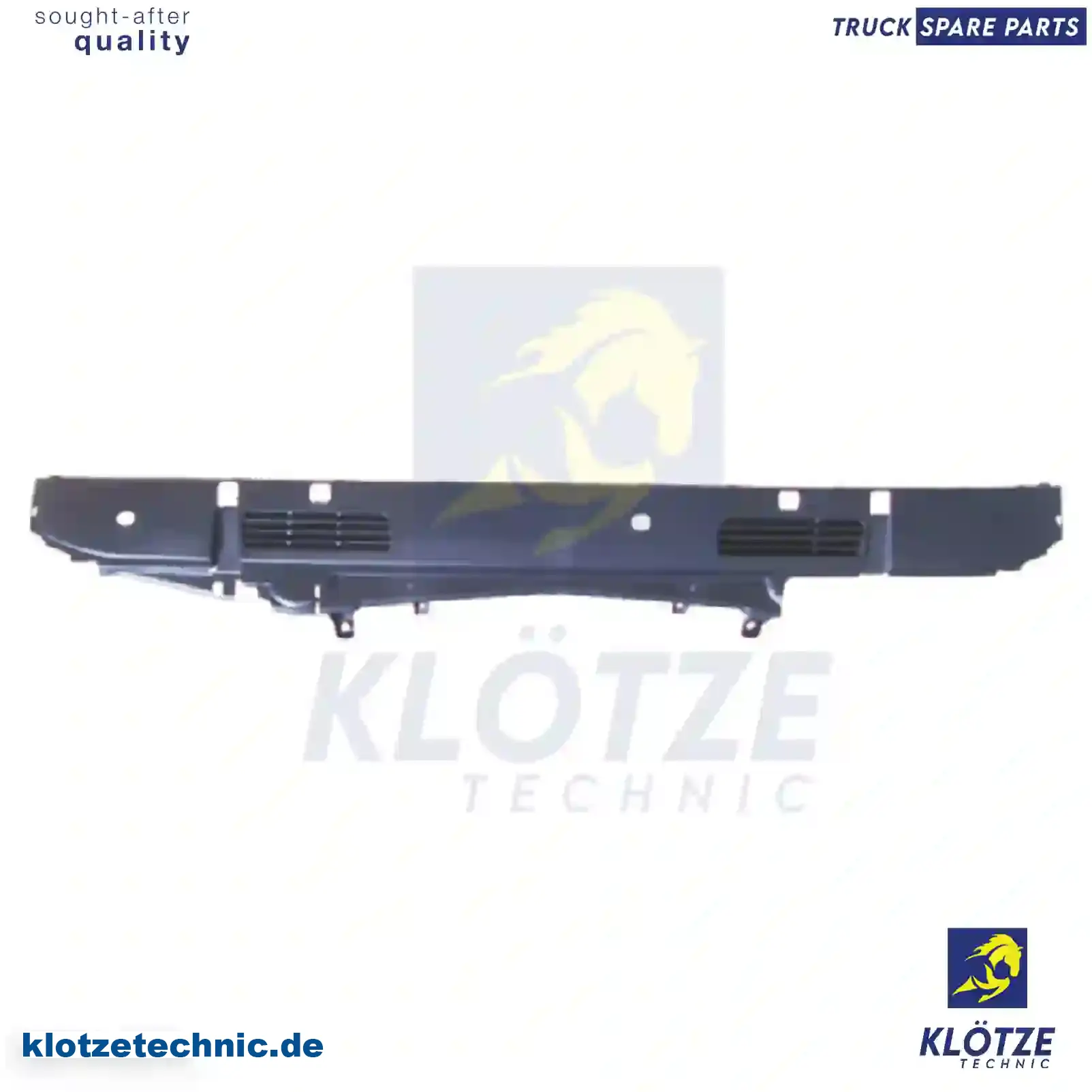 Front panel, without sealing stripes and adhesive dots, 20527277, 20586693, 20769628, 3175363 || Klötze Technic