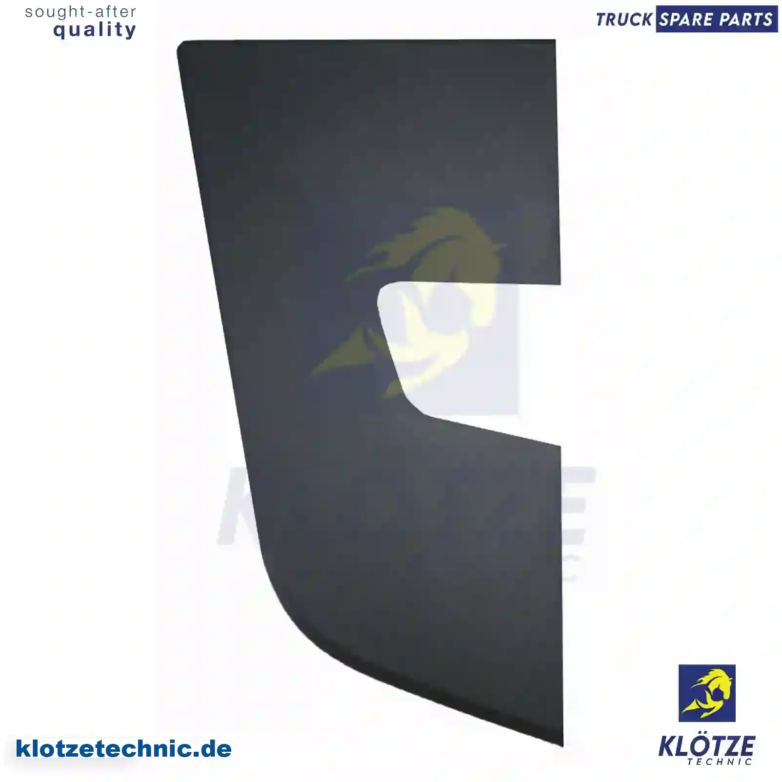 Cover, front grill, right, 82063911, ZG60457-0008 || Klötze Technic