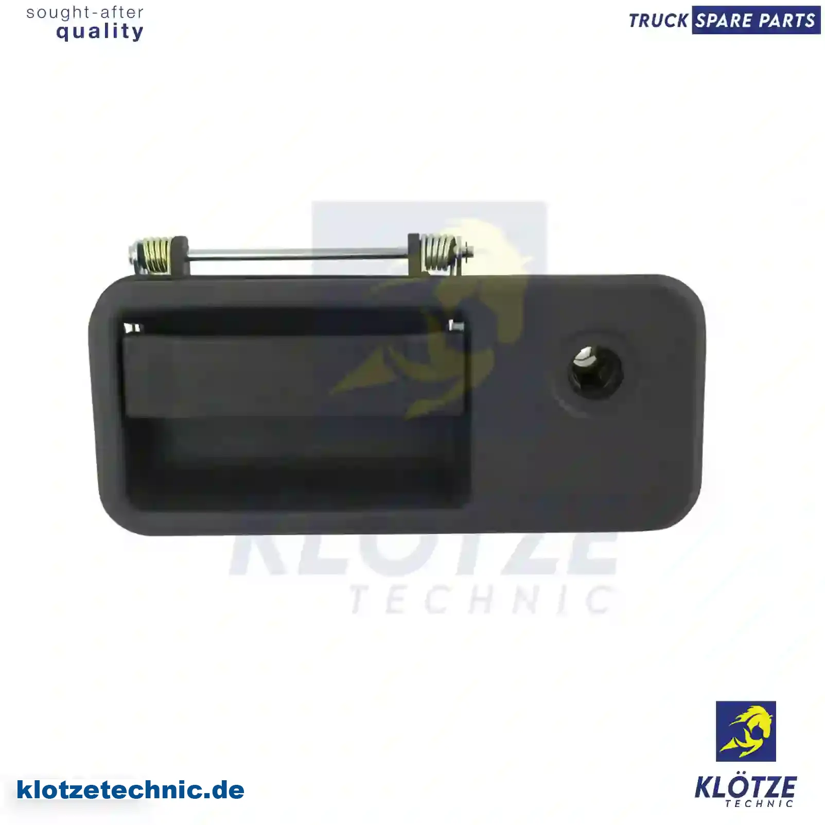 Door handle, right, 1062566, 20398467, 3175919, 8191335, ZG60592-0008 || Klötze Technic