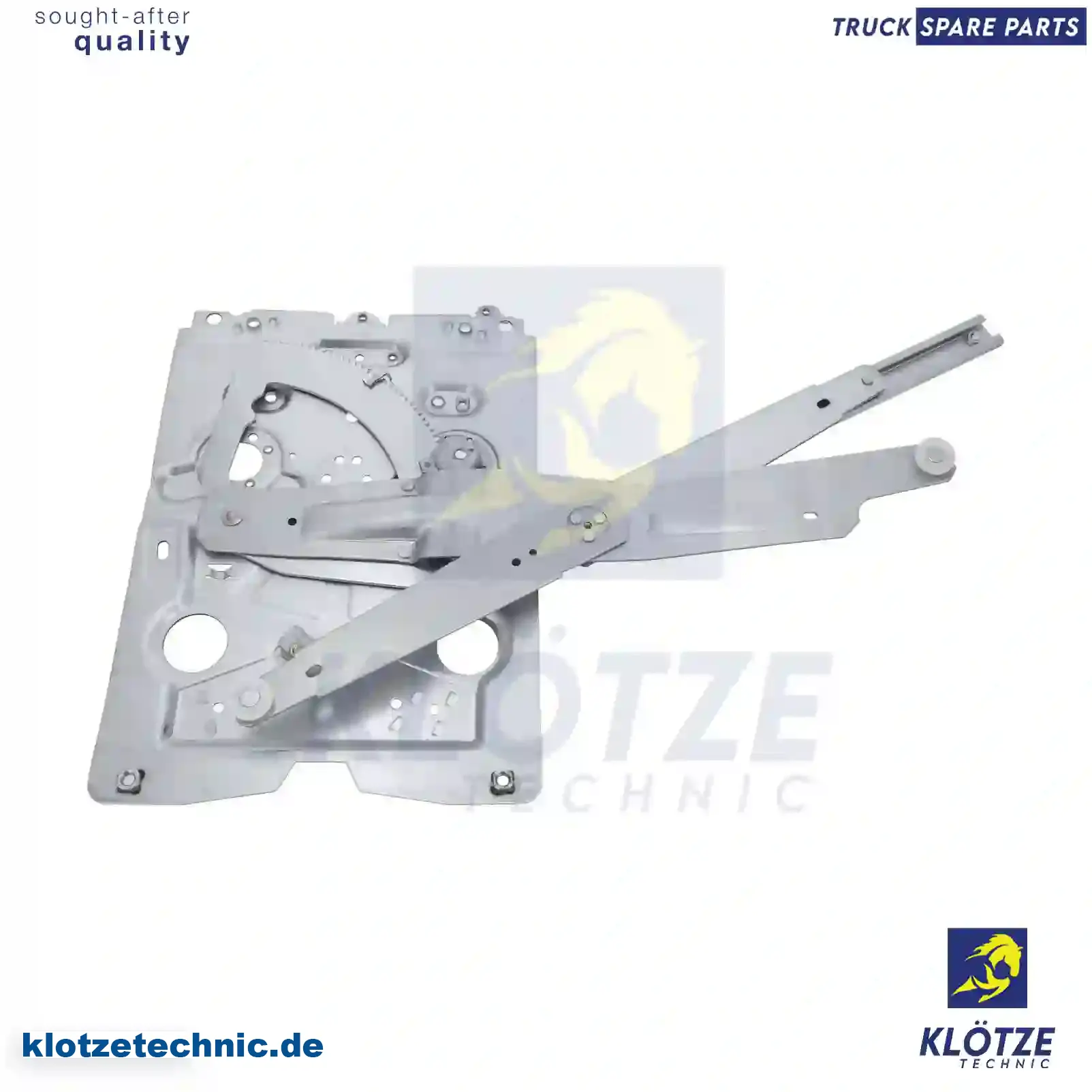 Window regulator, left, electrical, with motor, 3176545, ZG61296-0008, || Klötze Technic