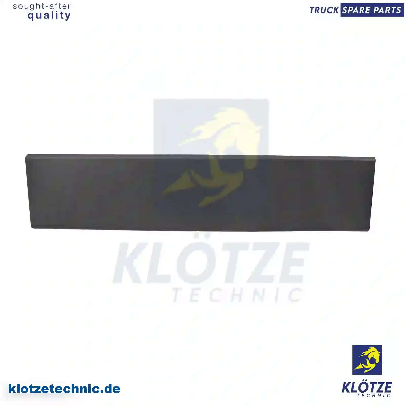 Cover moulding, rear, left, 1308058070, 73542 || Klötze Technic