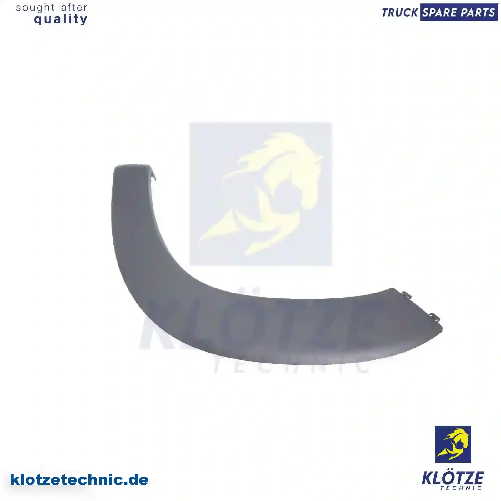 Cover moulding, lateral, right, 735422800, ZG60520-0008 || Klötze Technic