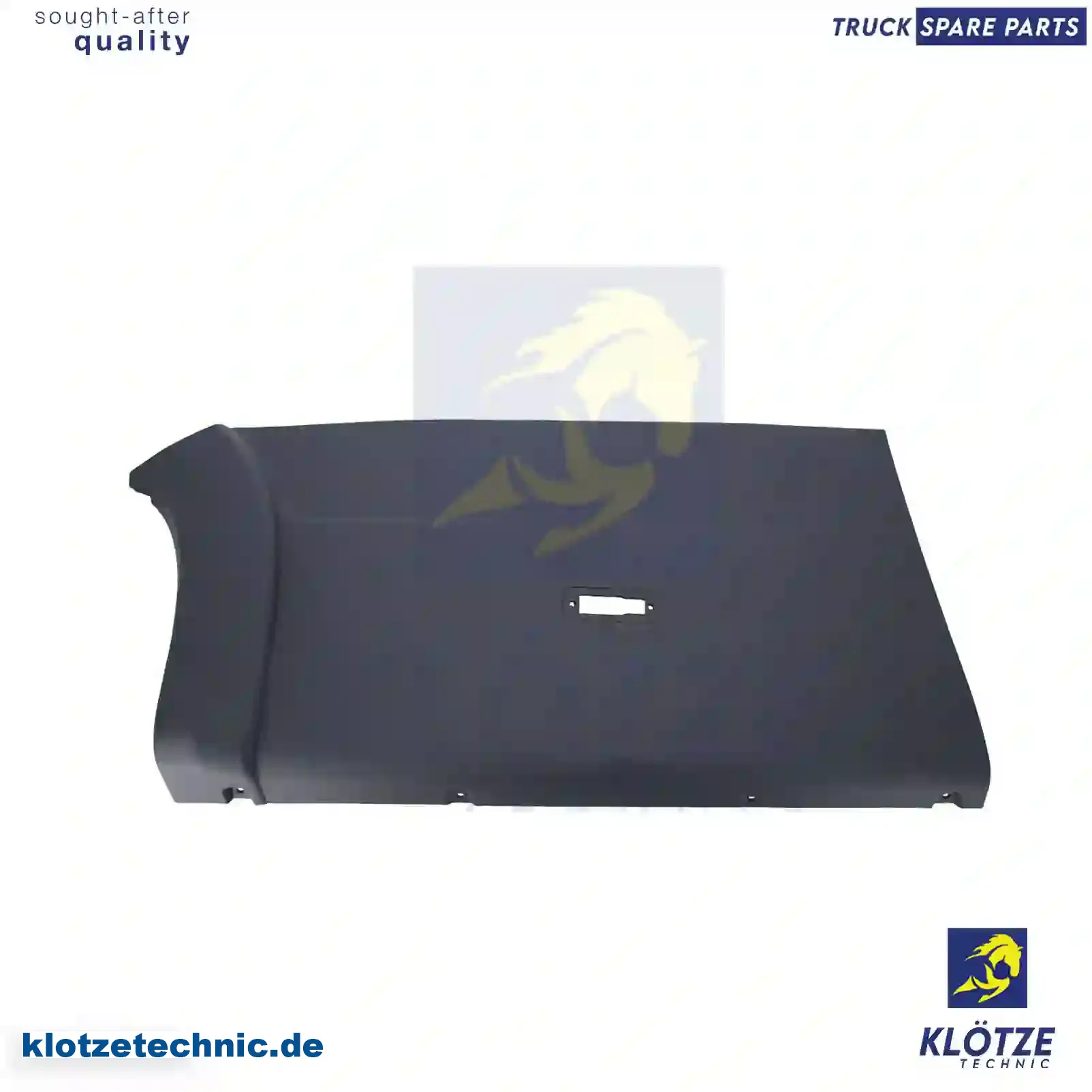 Cover moulding, lateral, left, 735422918, 735491688, 71778602 || Klötze Technic