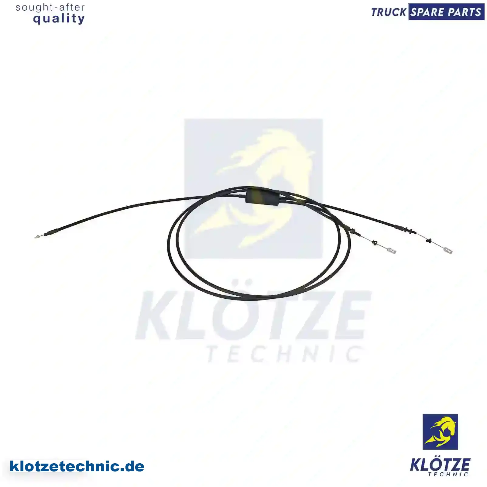 Control wire, front flap, 1926077, , || Klötze Technic