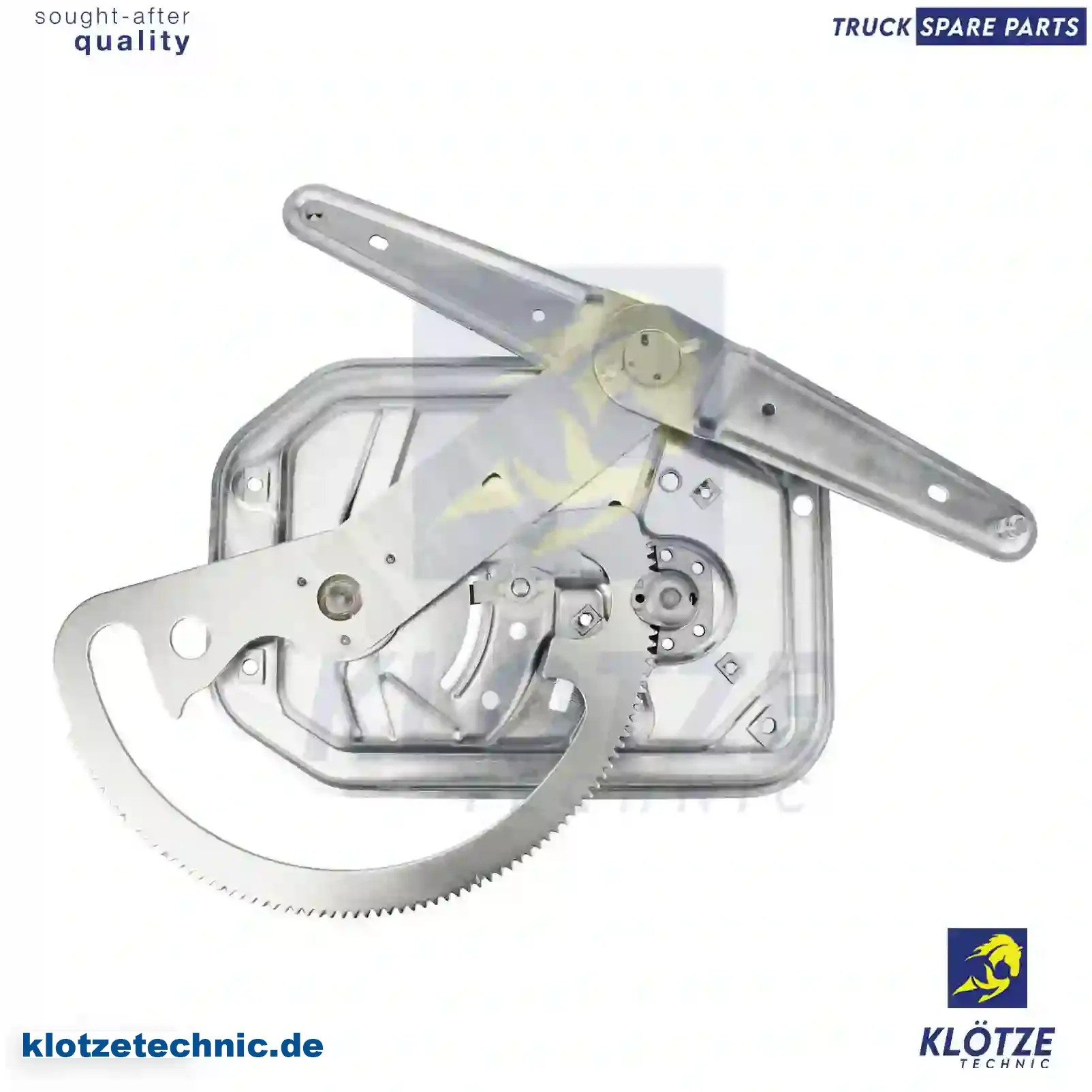 Window regulator, left, 1306301, 1366847 || Klötze Technic