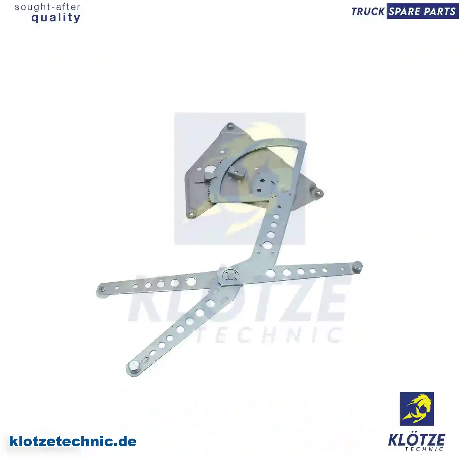 Window regulator, right, 1106990, ZG61309-0008 || Klötze Technic