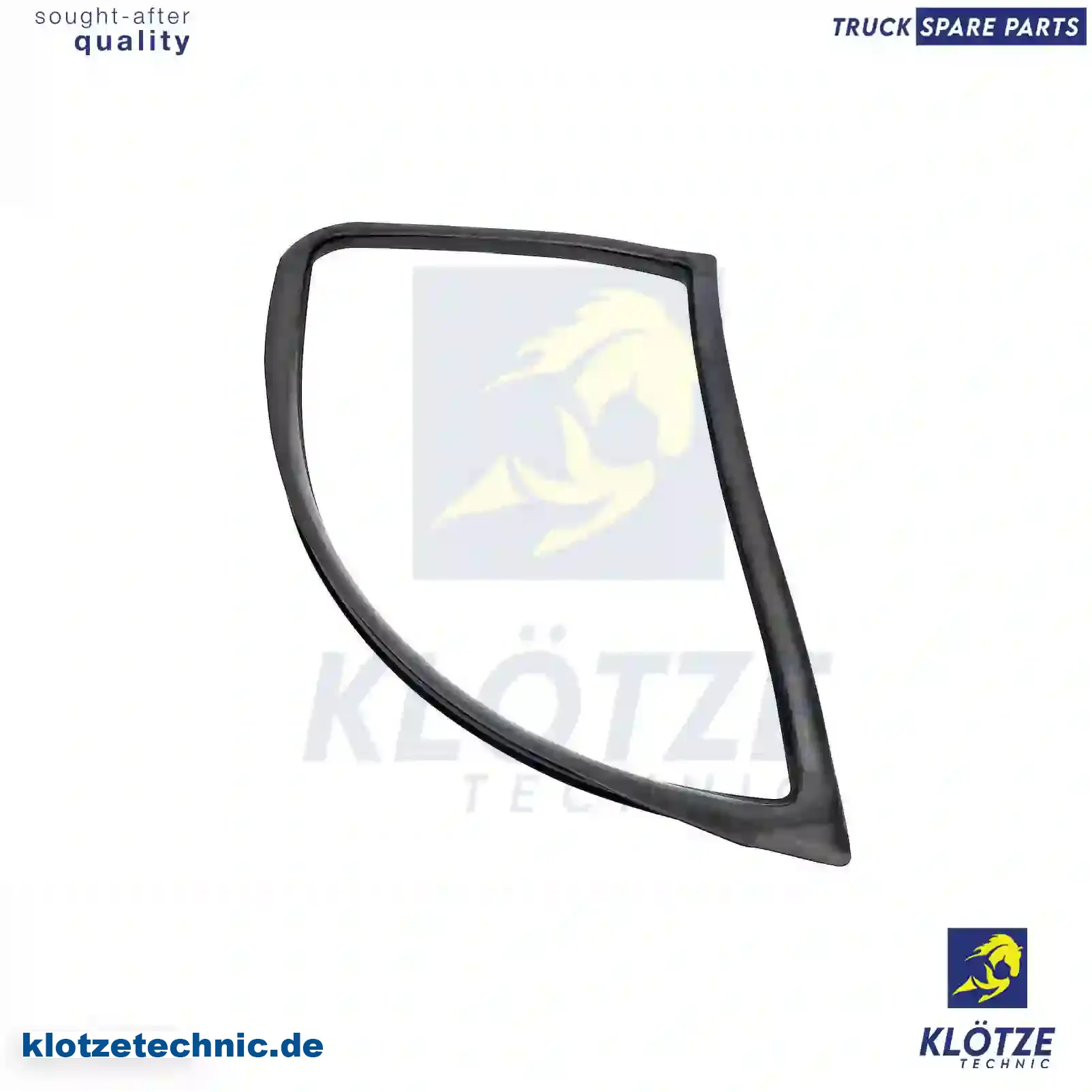 Sealing frame, side window, right, 1366116, 1905774 || Klötze Technic