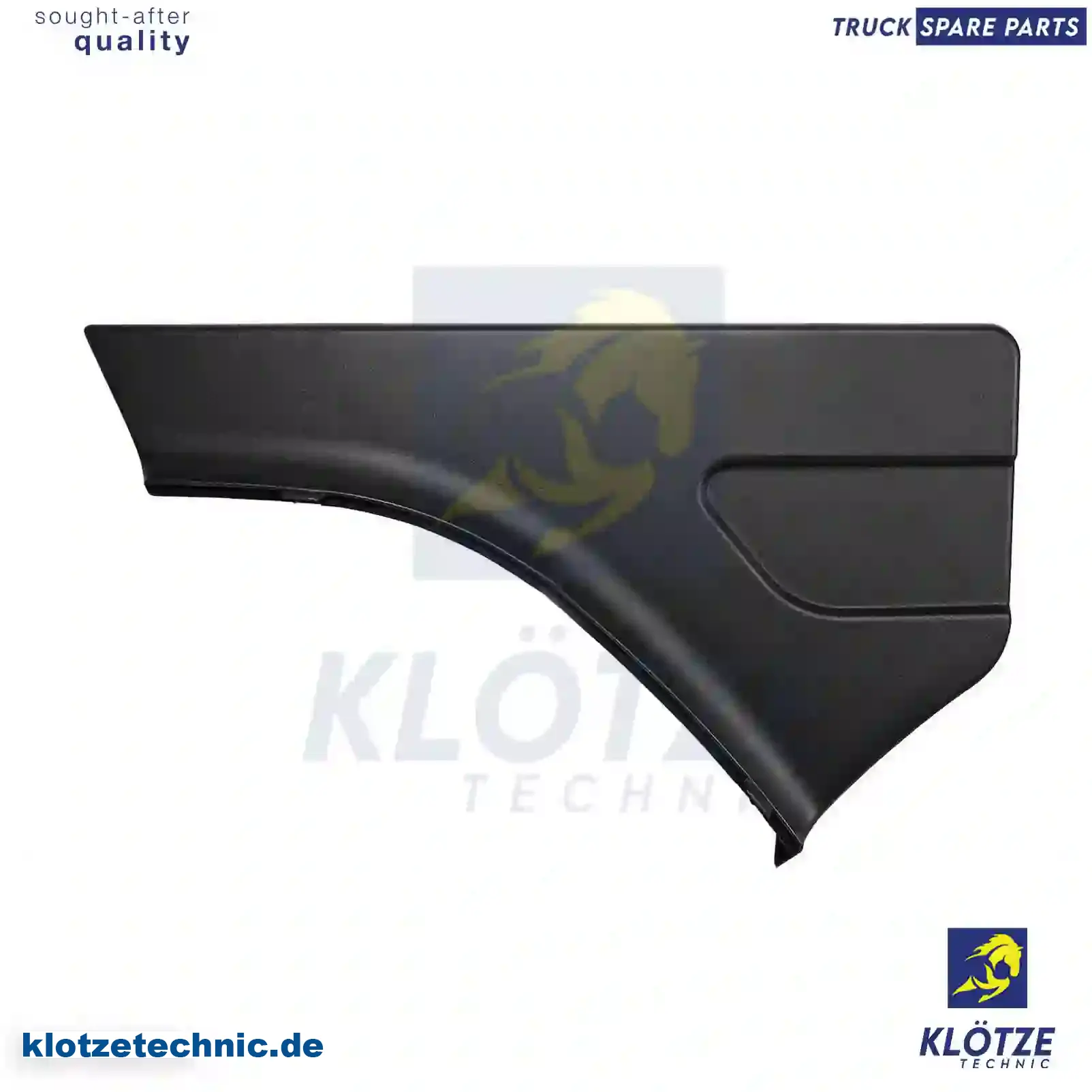 Fender cover, rear, left, 1364665 || Klötze Technic