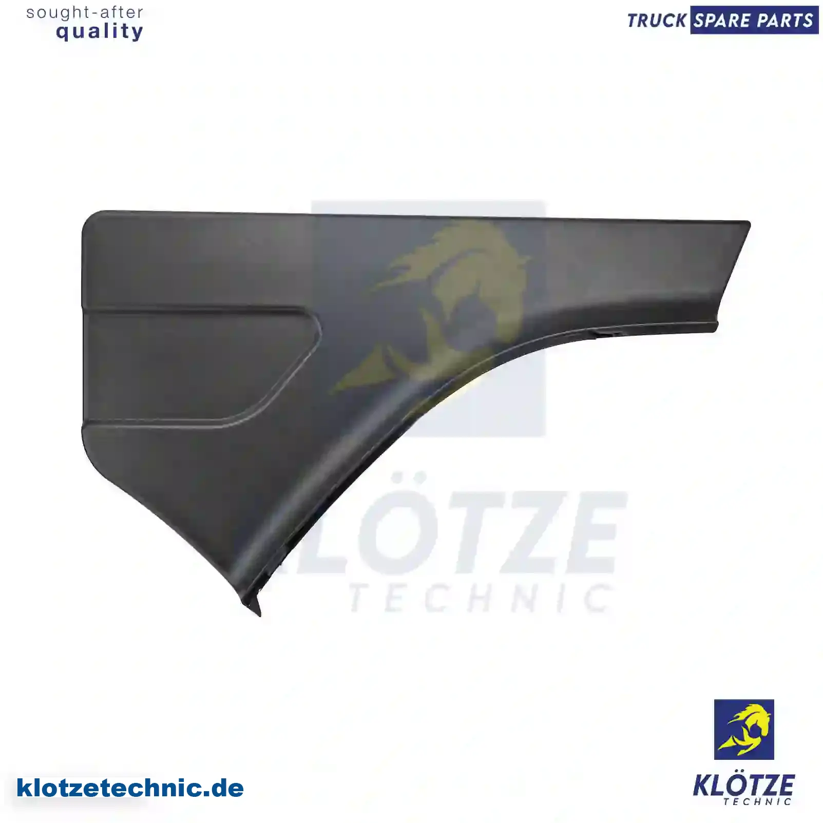 Fender cover, rear, right, 1364666, ZG60751-0008 || Klötze Technic