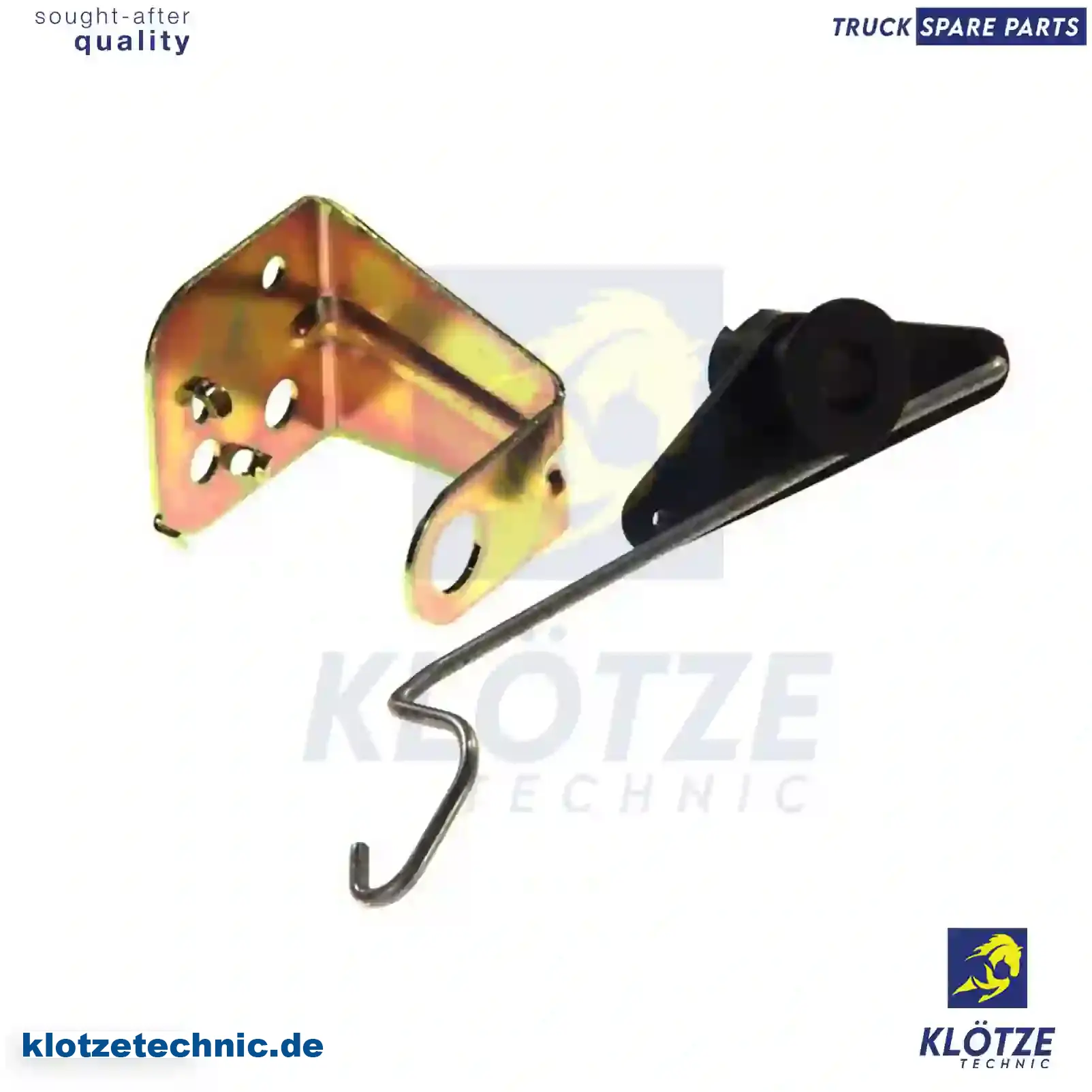 Pull rod, door lock, left, 1346905, ZG61050-0008 || Klötze Technic