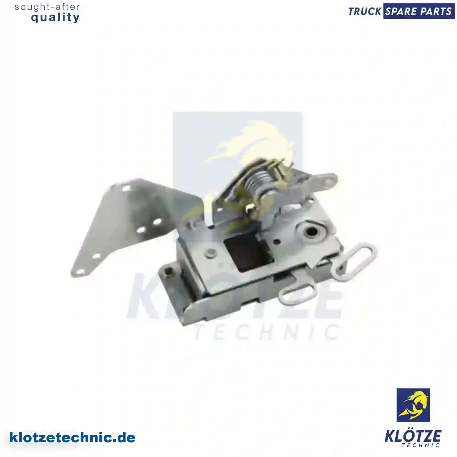 Door lock, left, 1444666, 1789311, 1867654, ZG60610-0008 || Klötze Technic