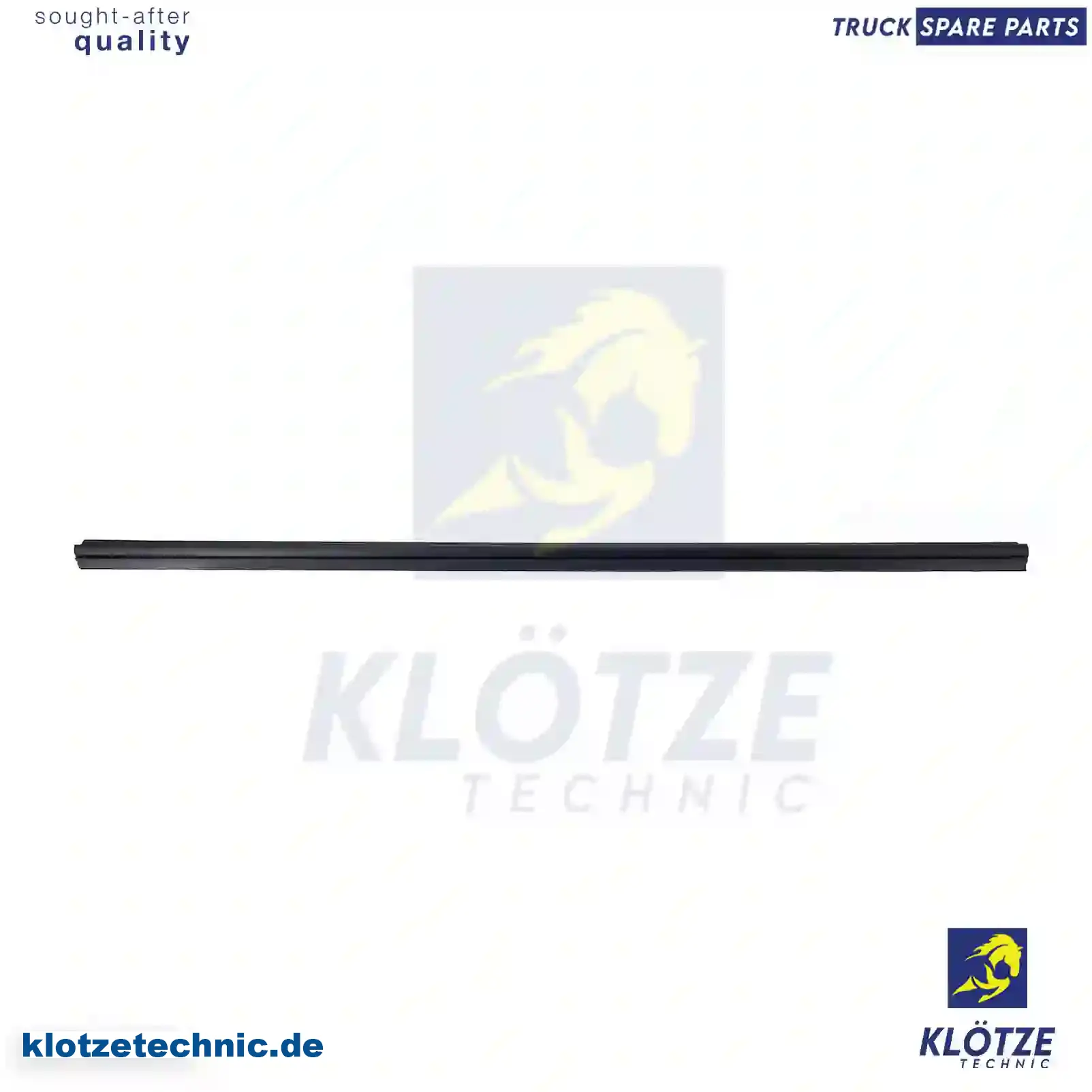 Sealing strip, door glass, 1366735, 1865520, 1865521, ZG61096-0008 || Klötze Technic