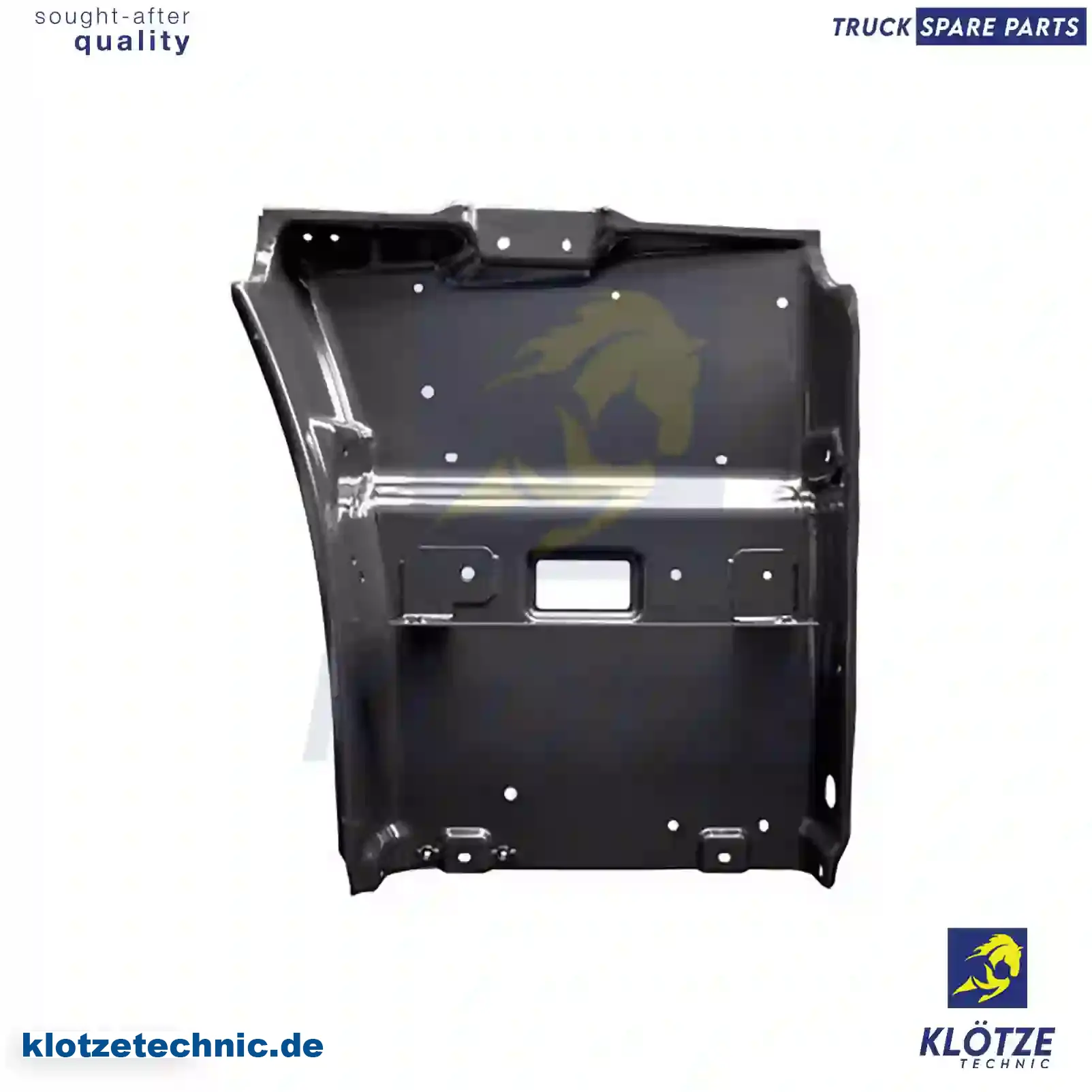 Step well case, right, metal, 1498180, ZG61230-0008 || Klötze Technic