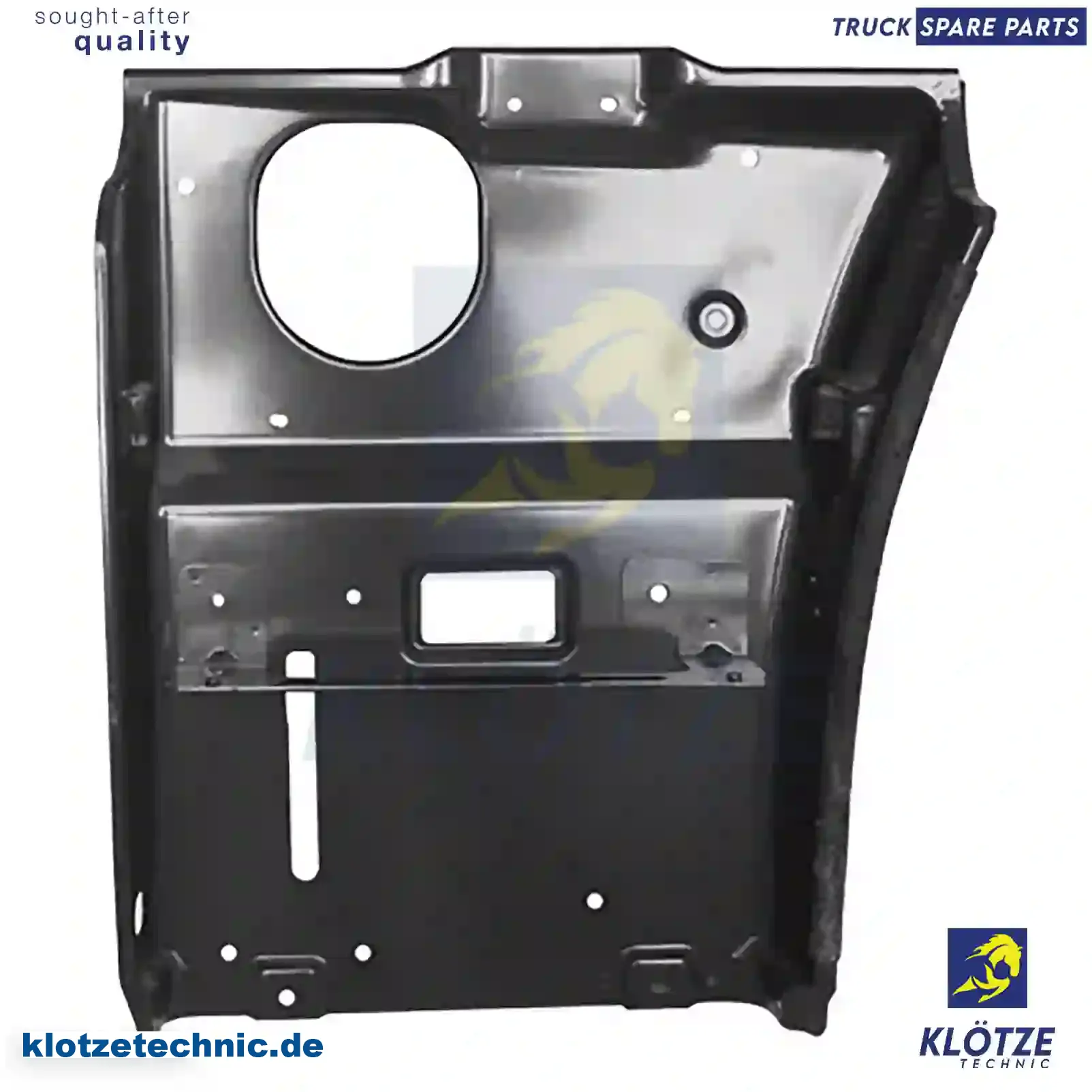 Step well case, left, metal, 1498179, 1854227, ZG61202-0008 || Klötze Technic