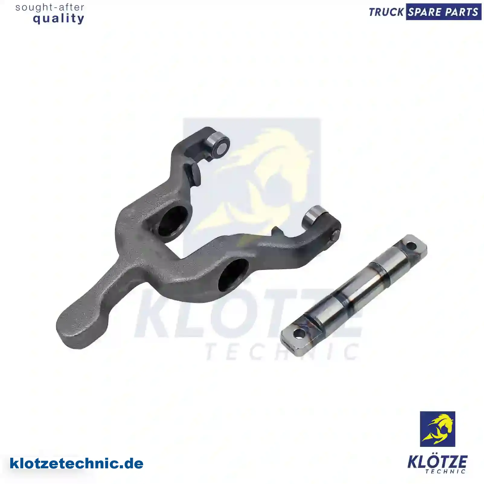 Release fork, with release shaft, 6502500013S, 6502501313S, 6502503113S, 6502503813S || Klötze Technic