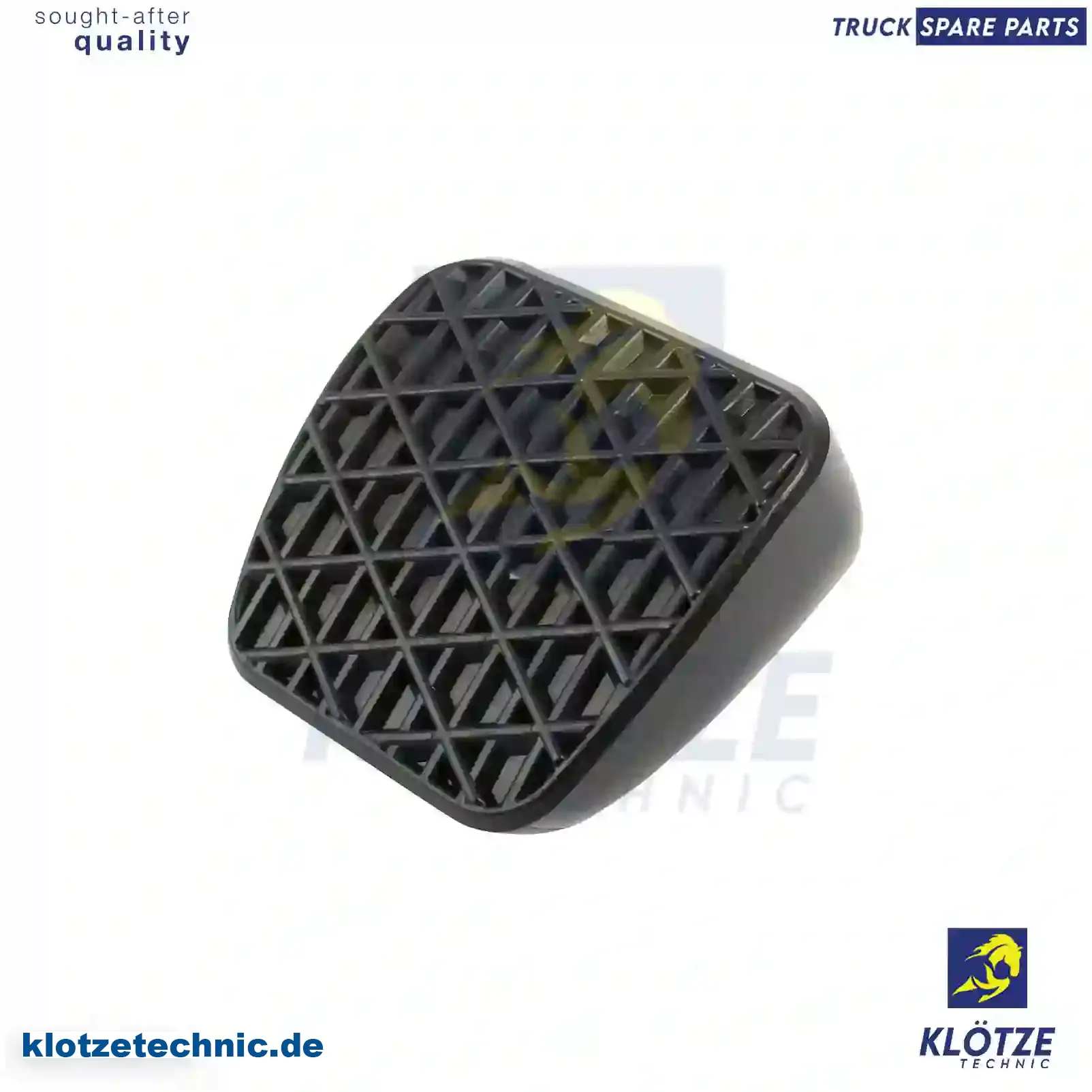 Pedal rubber, 1072910182, 1102910182, ZG40017-0008 || Klötze Technic