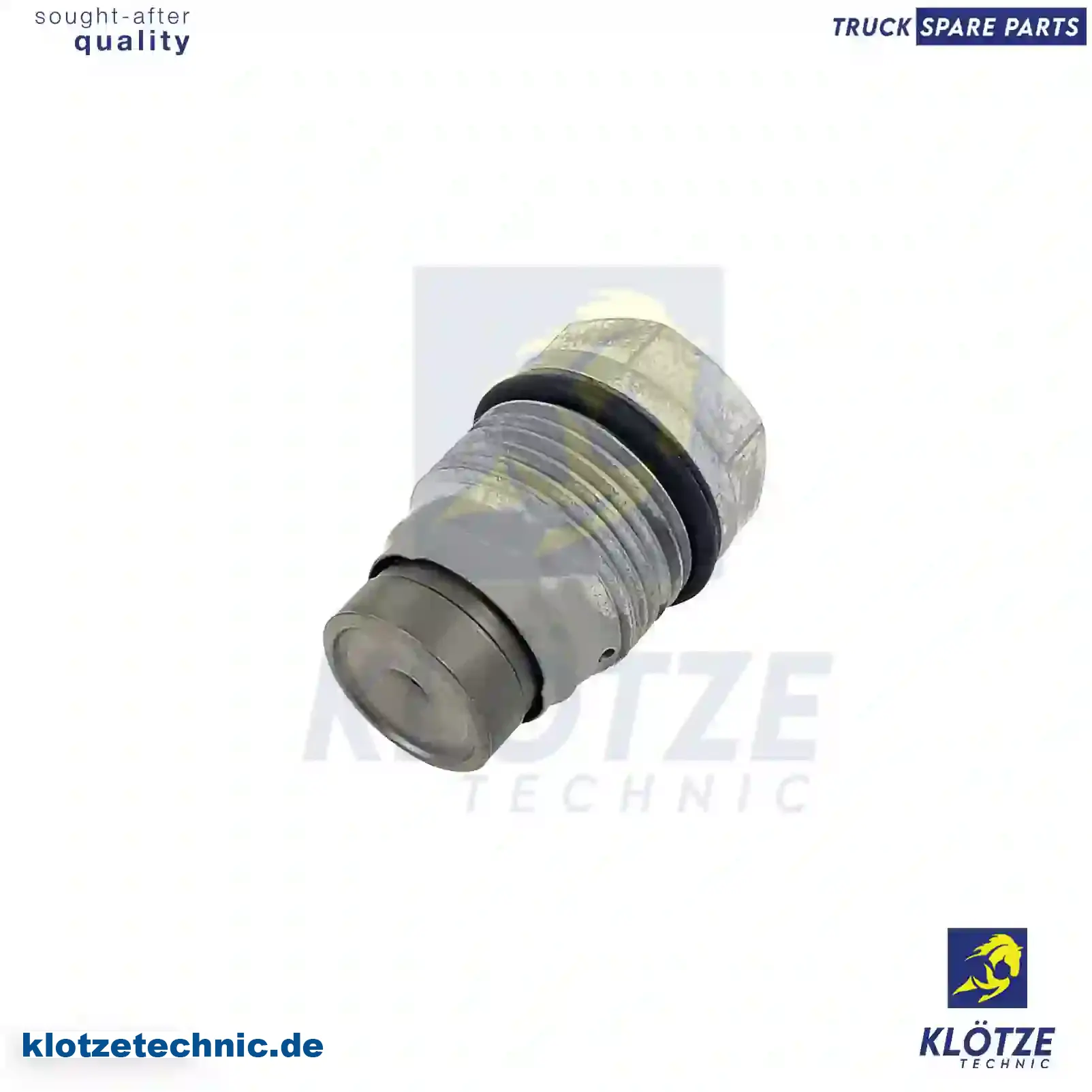 Pressure limiting valve, Common Rail, 51103040300 || Klötze Technic